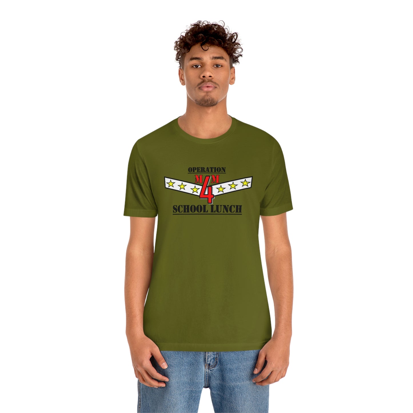 OPERATION SCHOOL LUNCH Unisex Jersey Short Sleeve Tee