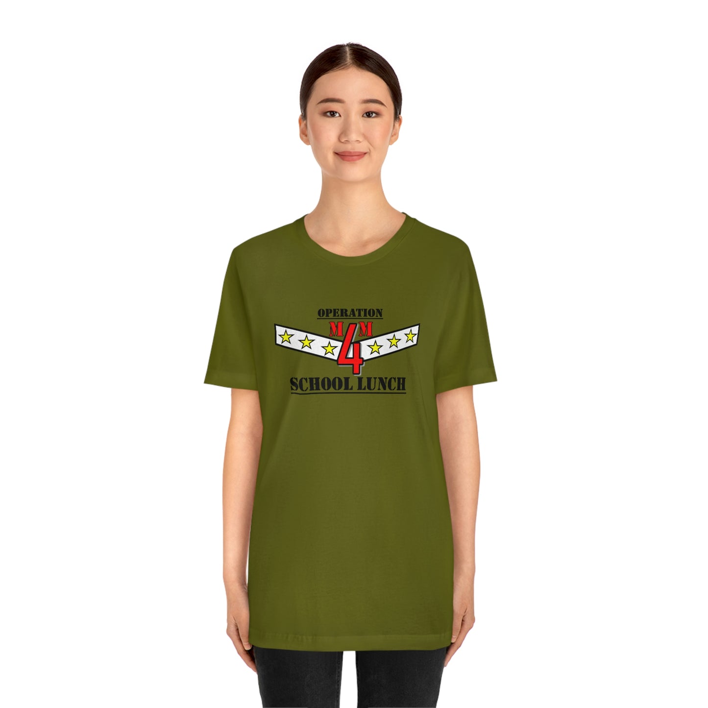 OPERATION SCHOOL LUNCH Unisex Jersey Short Sleeve Tee