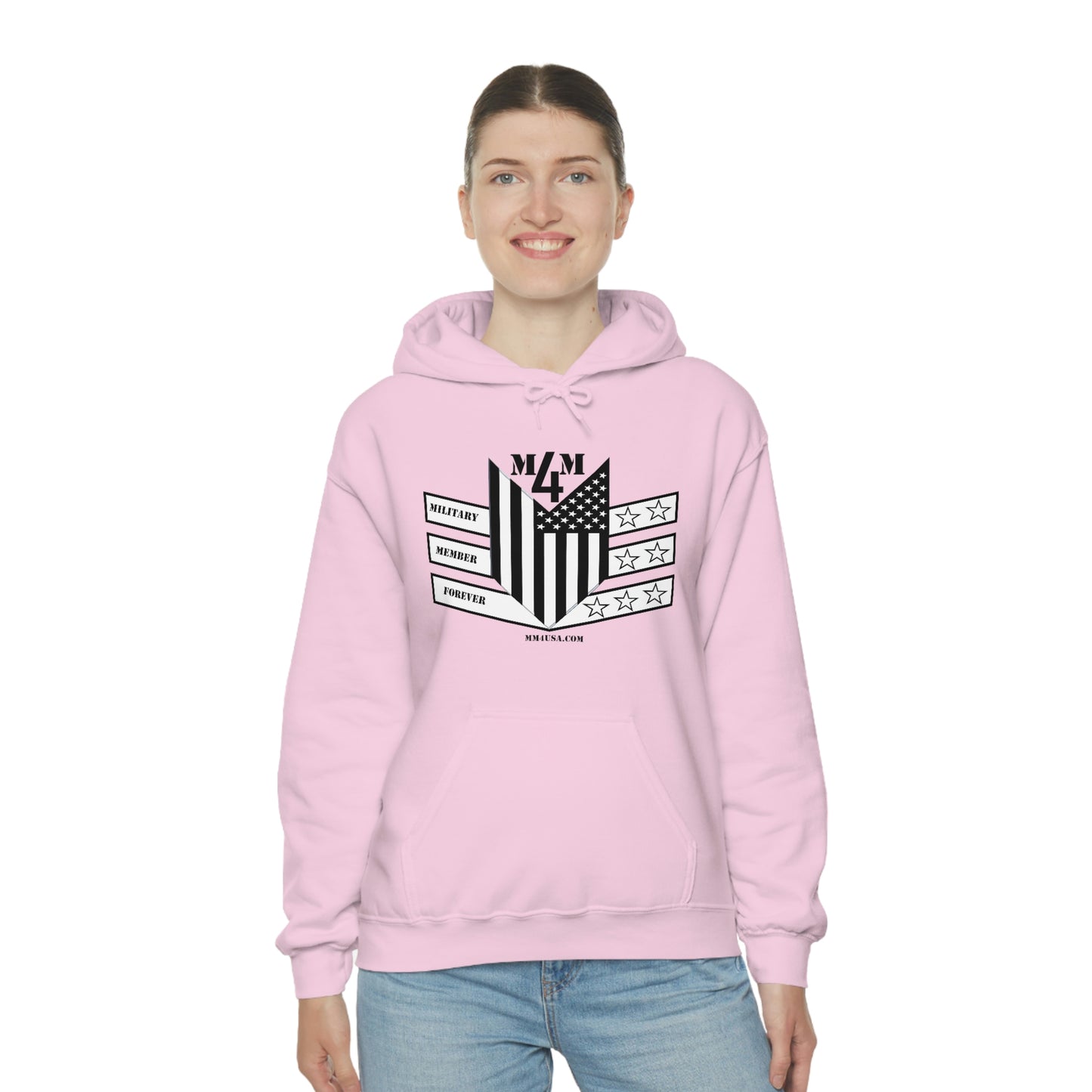 MM4 Hooded Sweatshirt Logo Unisex Heavy Blend