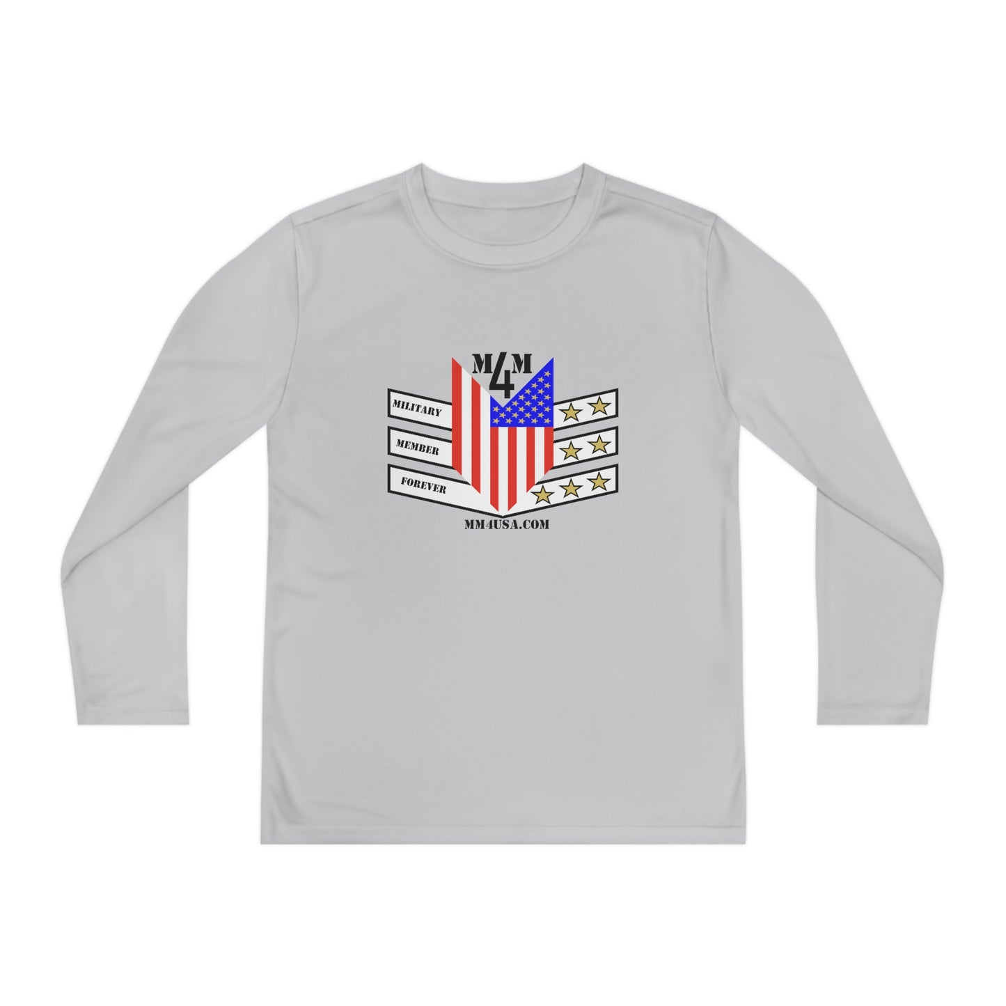 MM4 Youth Long Sleeve Competitor Tee