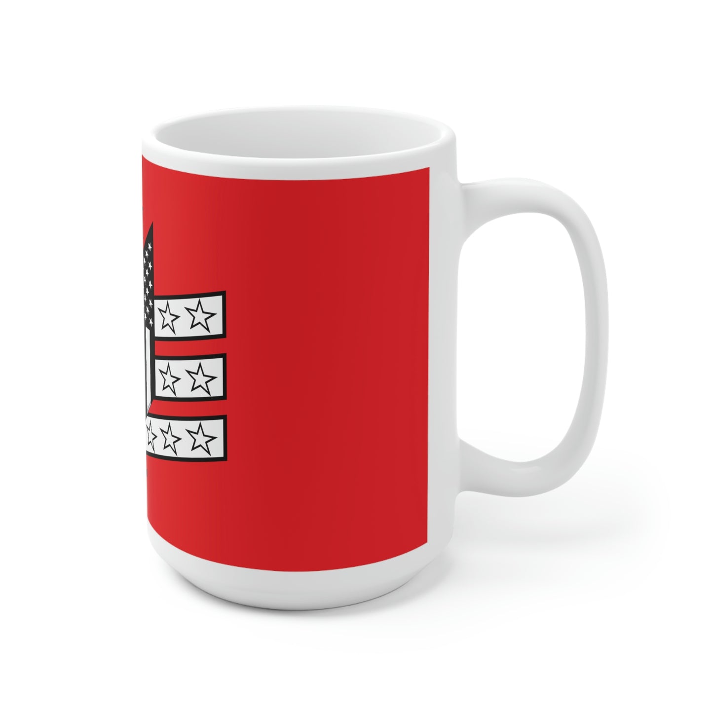 Ceramic Mug 15oz Red