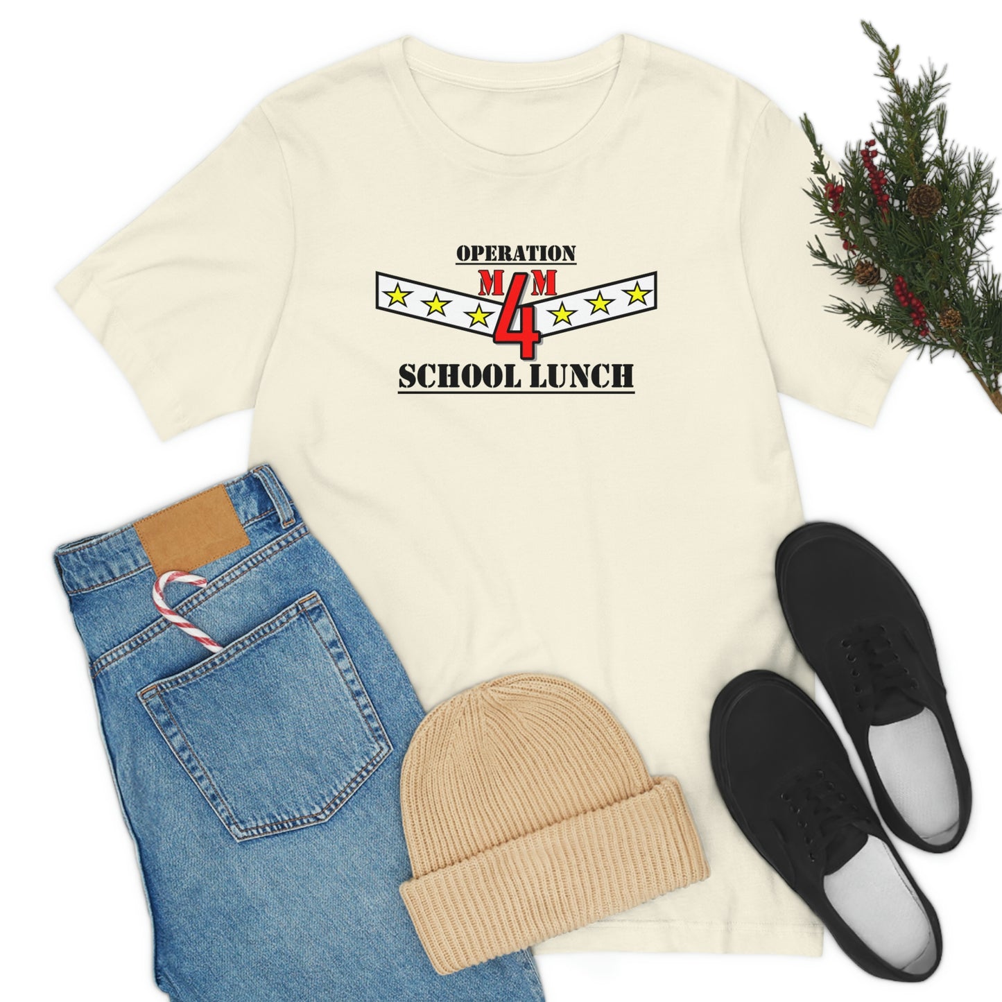 OPERATION SCHOOL LUNCH Unisex Jersey Short Sleeve Tee