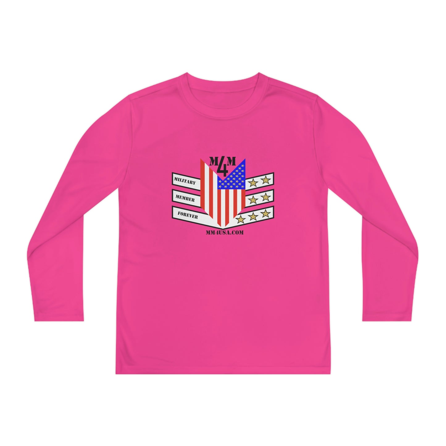 MM4 Youth Long Sleeve Competitor Tee