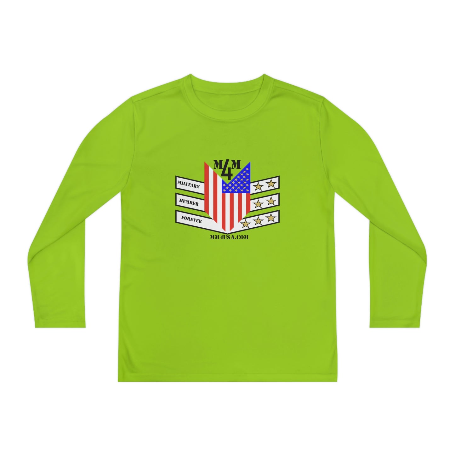 MM4 Youth Long Sleeve Competitor Tee