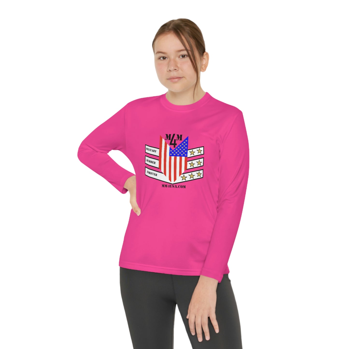 MM4 Youth Long Sleeve Competitor Tee