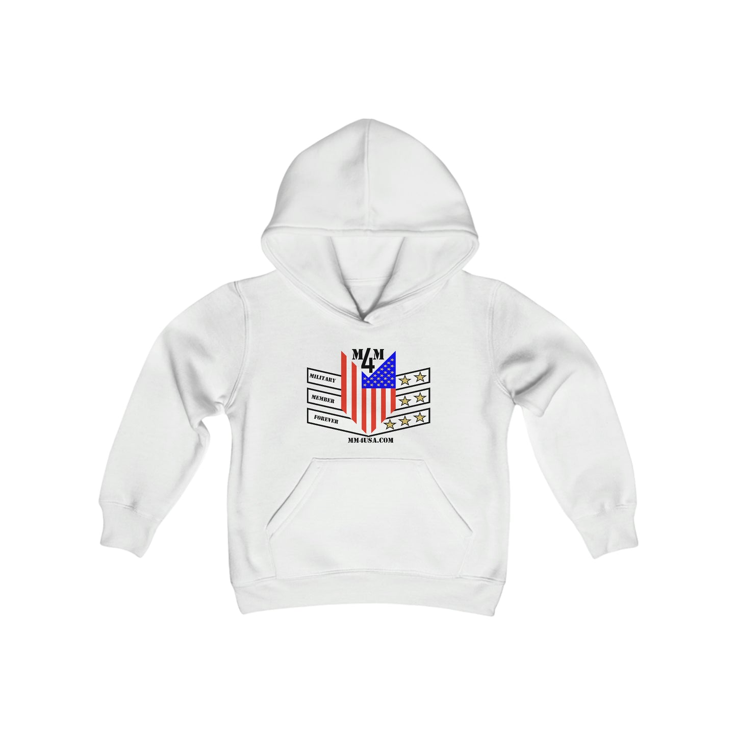 MM4 Youth Hooded Sweatshirt Heavy Blend