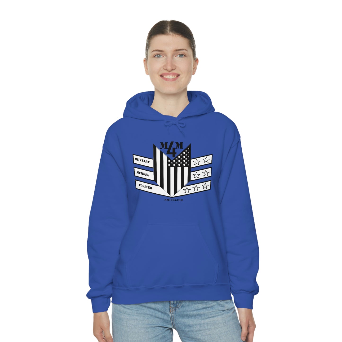 MM4 Hooded Sweatshirt Logo Unisex Heavy Blend