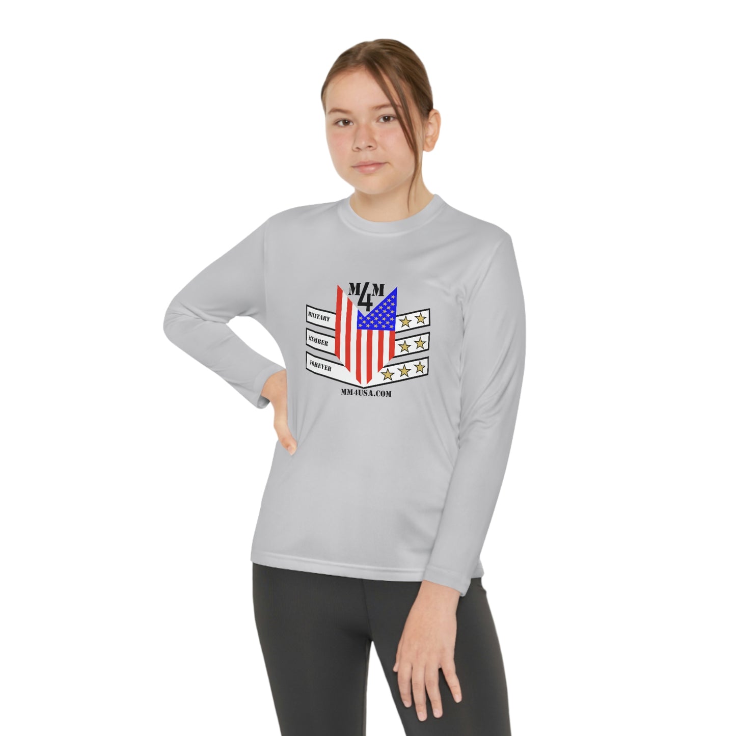 MM4 Youth Long Sleeve Competitor Tee