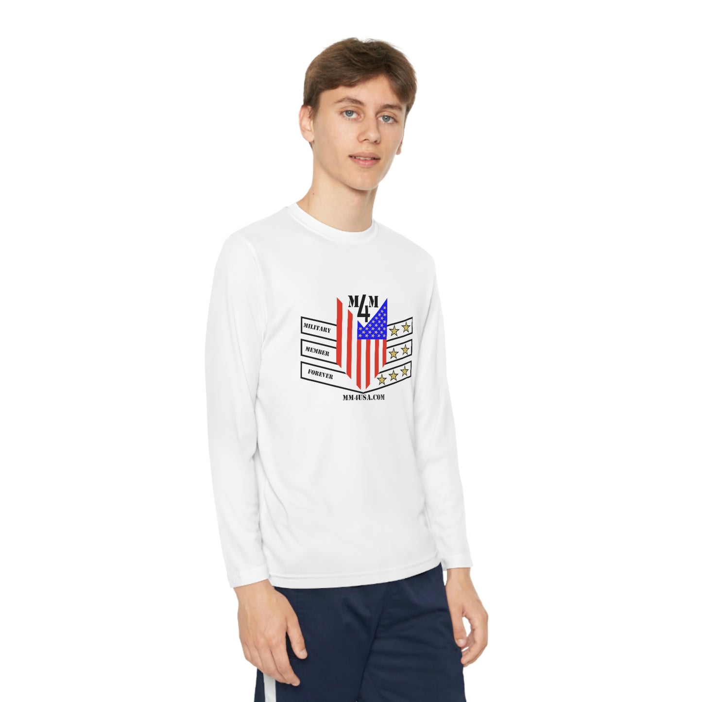 MM4 Youth Long Sleeve Competitor Tee