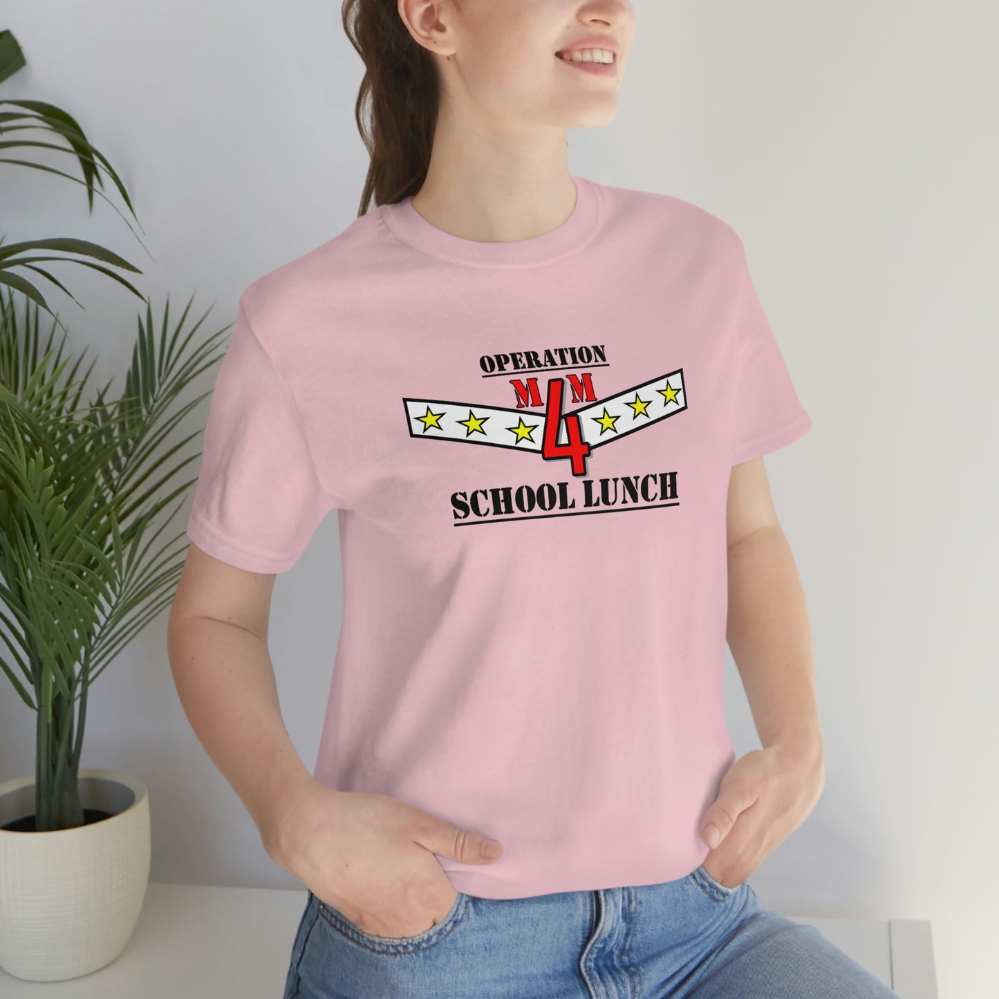 OPERATION SCHOOL LUNCH Unisex Jersey Short Sleeve Tee