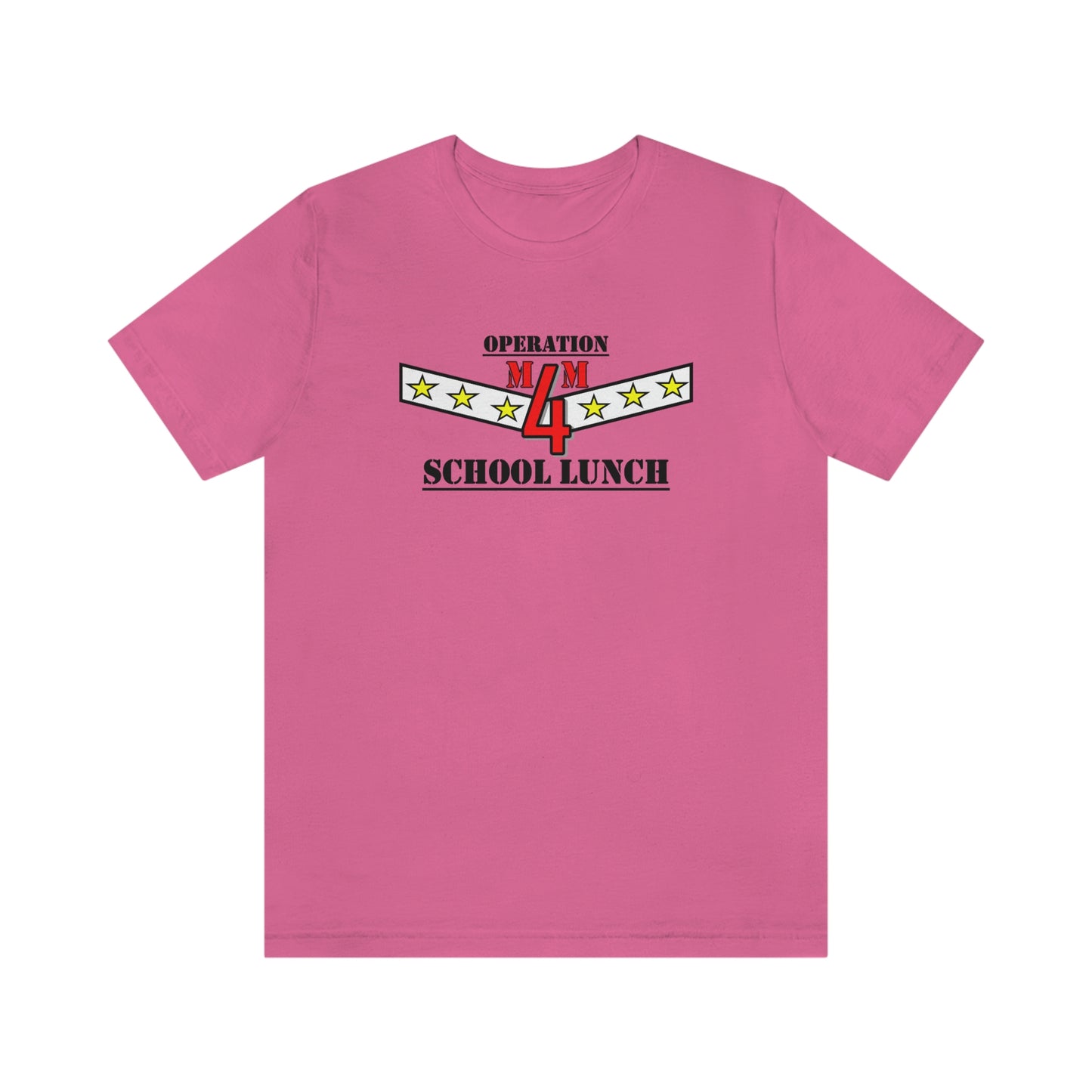 OPERATION SCHOOL LUNCH Unisex Jersey Short Sleeve Tee