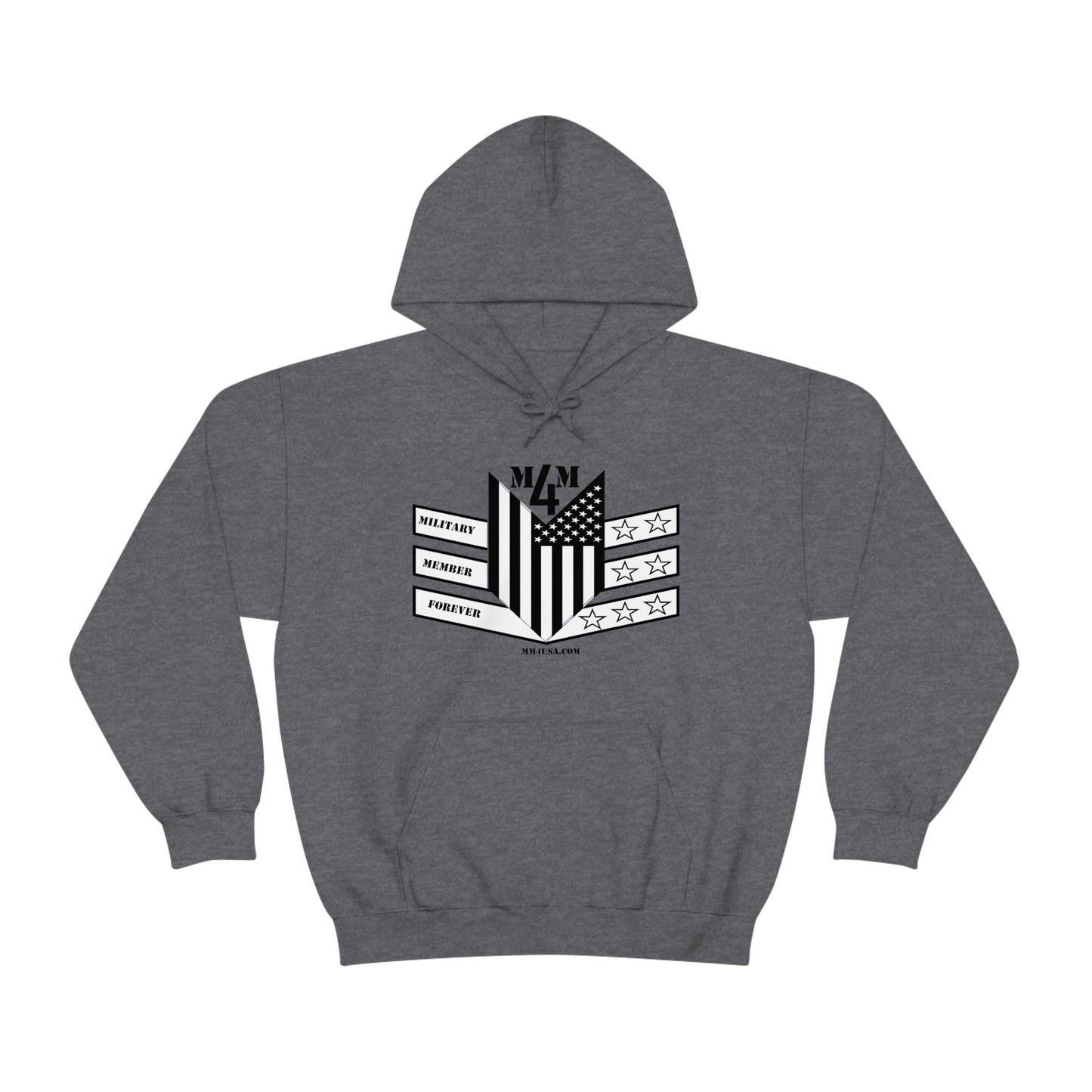 MM4 Hooded Sweatshirt Logo Unisex Heavy Blend