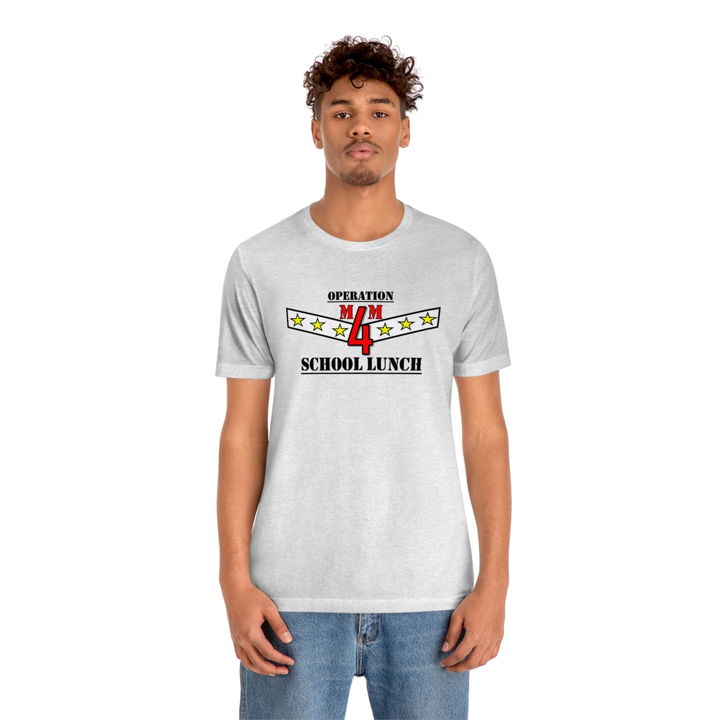 OPERATION SCHOOL LUNCH Unisex Jersey Short Sleeve Tee