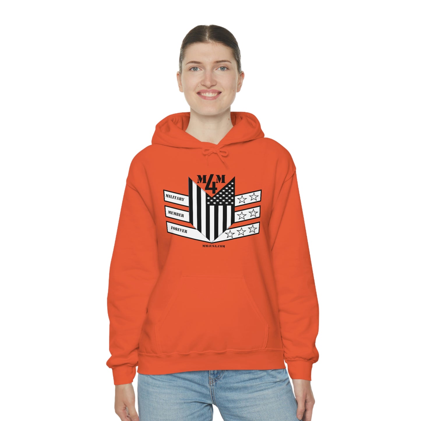 MM4 Hooded Sweatshirt Logo Unisex Heavy Blend