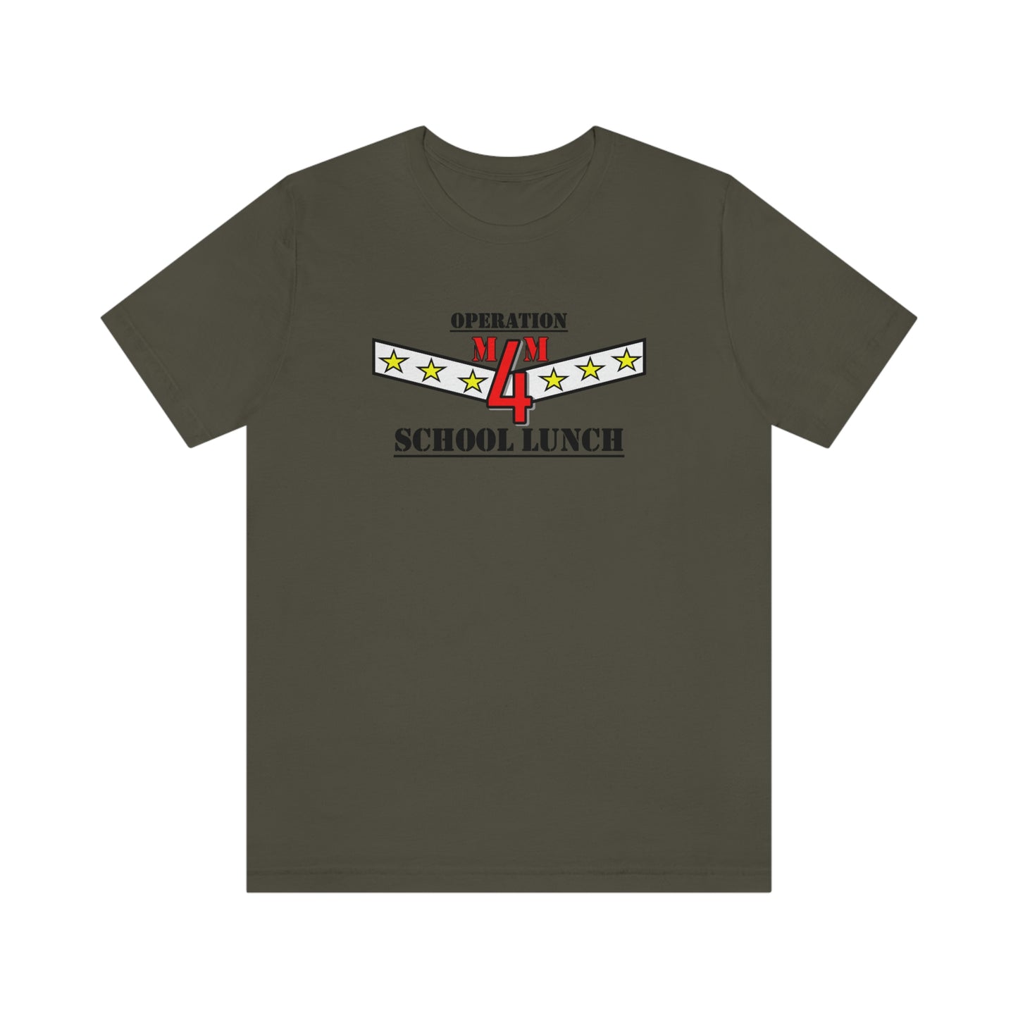 OPERATION SCHOOL LUNCH Unisex Jersey Short Sleeve Tee