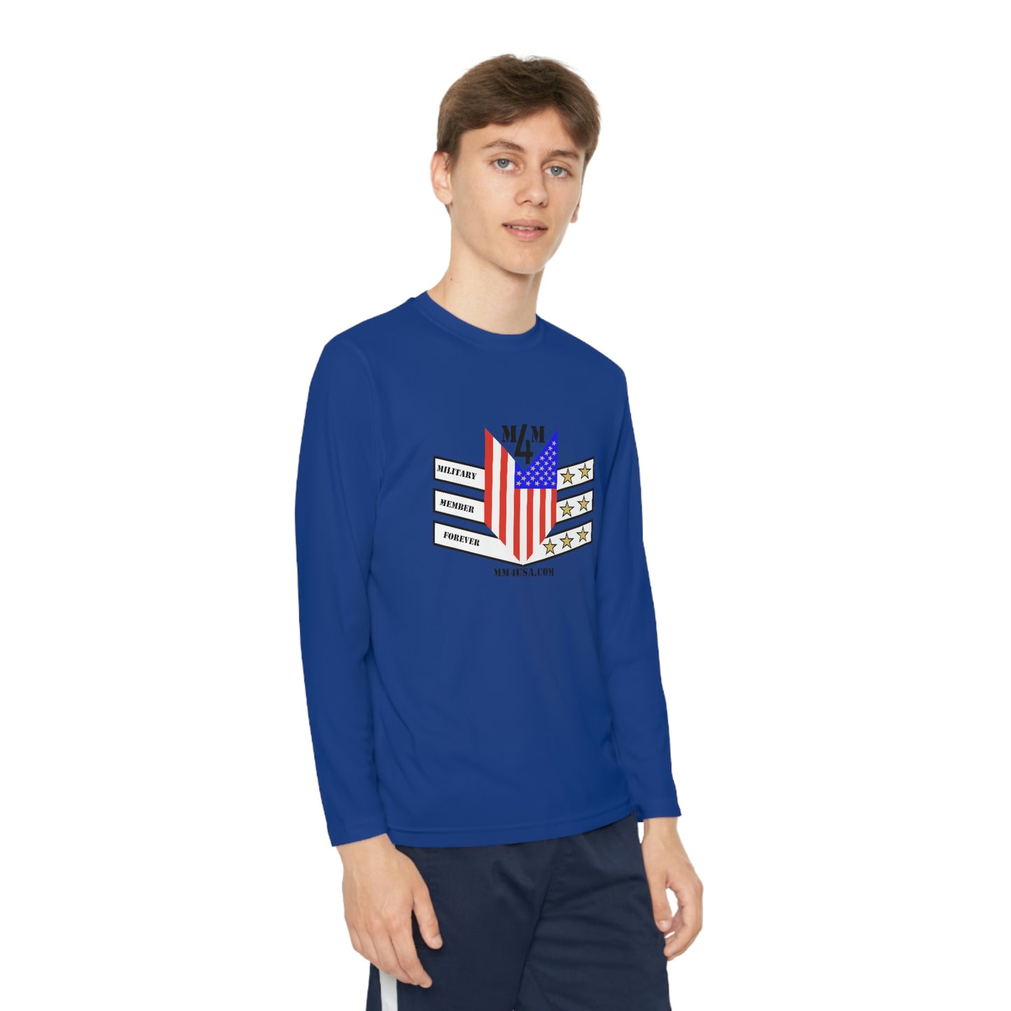 MM4 Youth Long Sleeve Competitor Tee