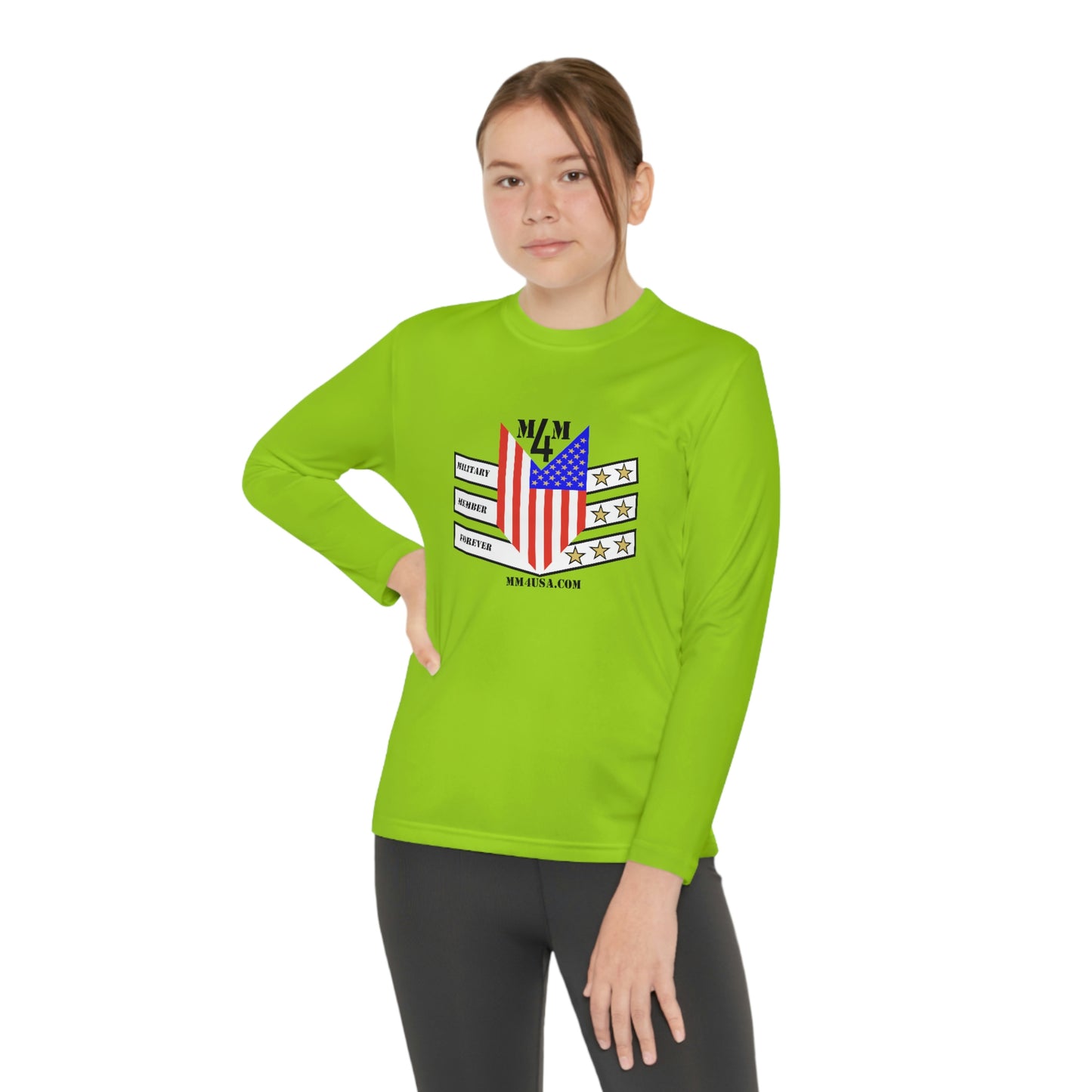 MM4 Youth Long Sleeve Competitor Tee