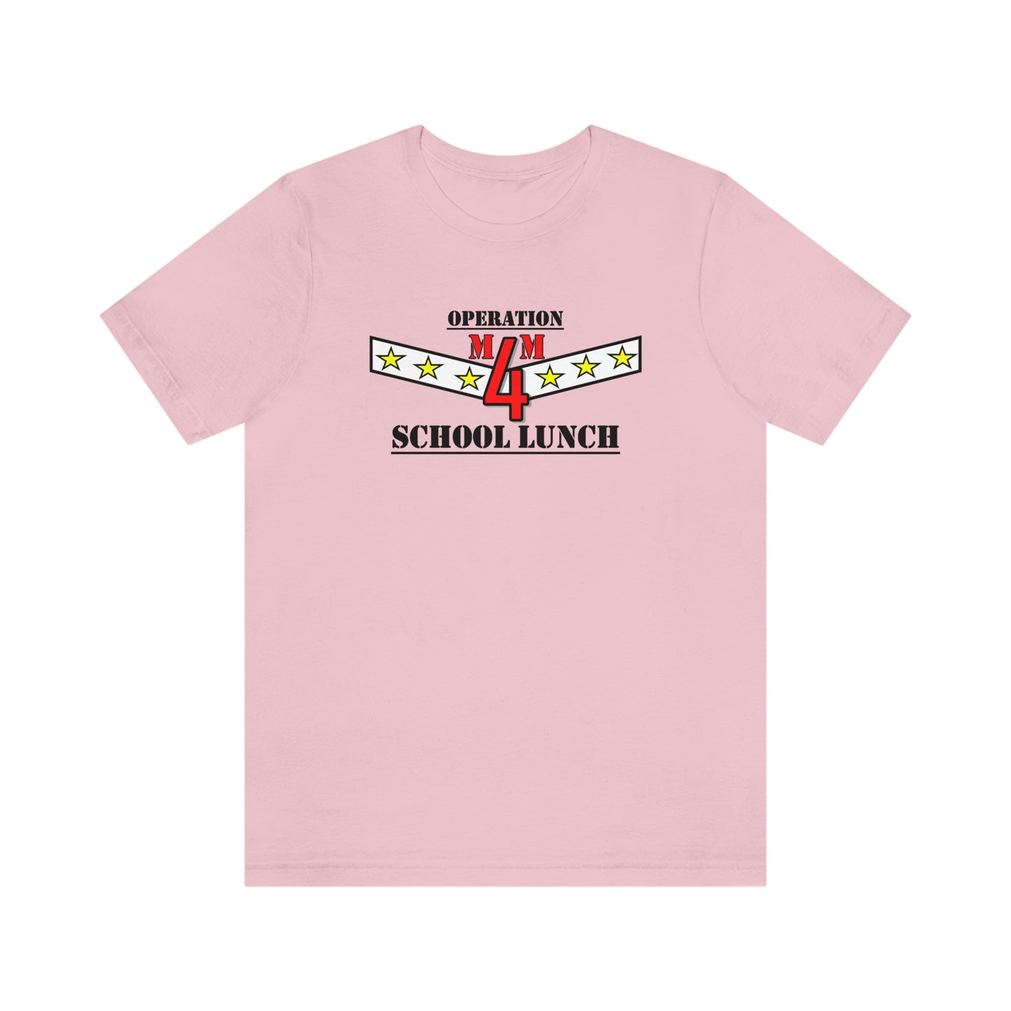 OPERATION SCHOOL LUNCH Unisex Jersey Short Sleeve Tee