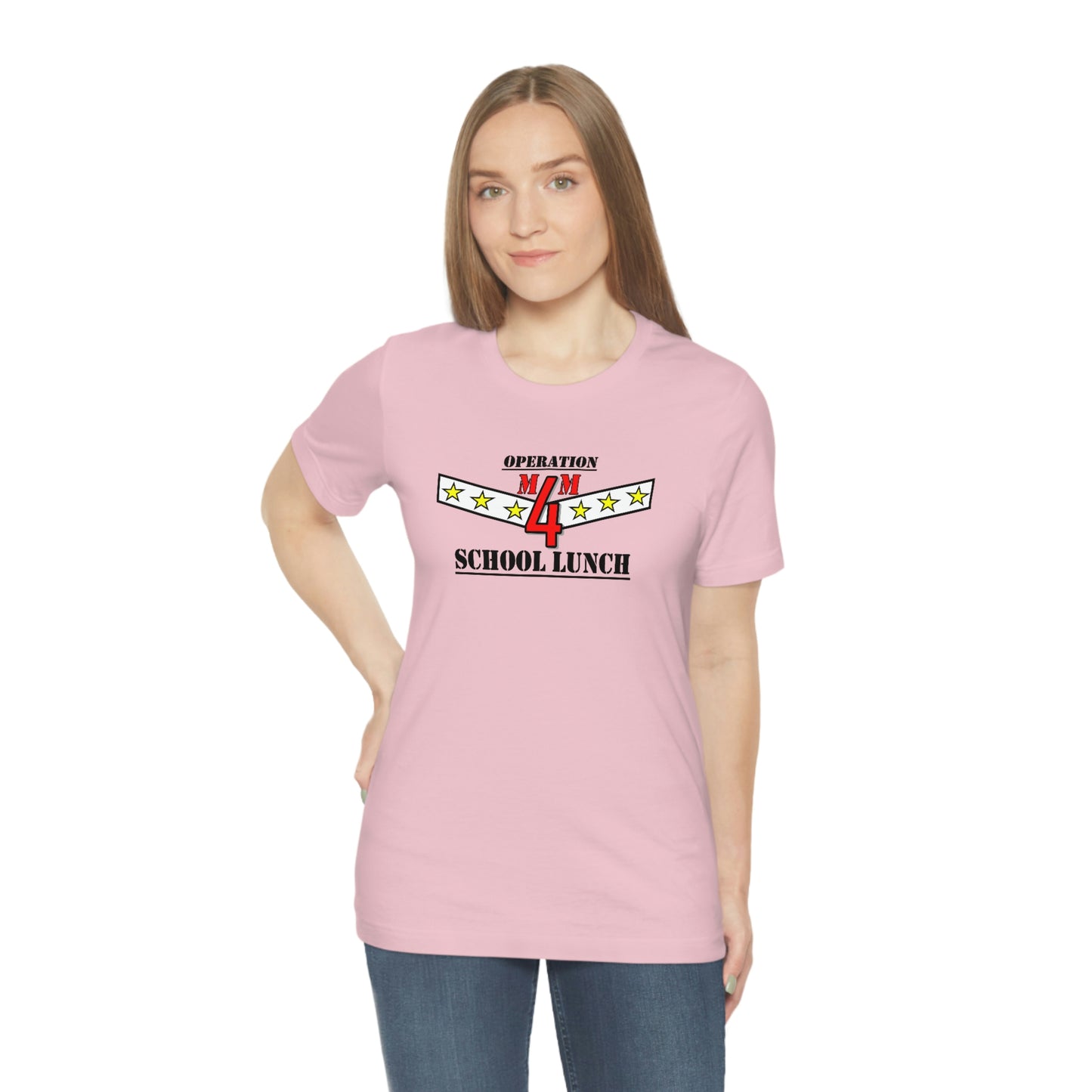 OPERATION SCHOOL LUNCH Unisex Jersey Short Sleeve Tee