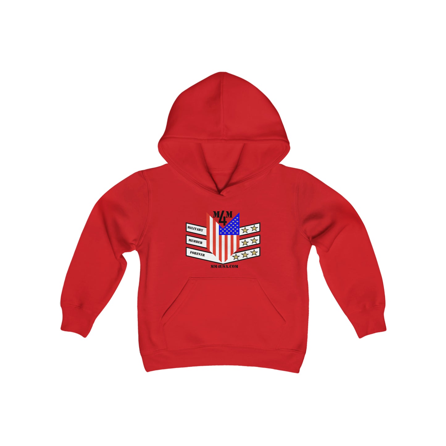 MM4 Youth Hooded Sweatshirt Heavy Blend