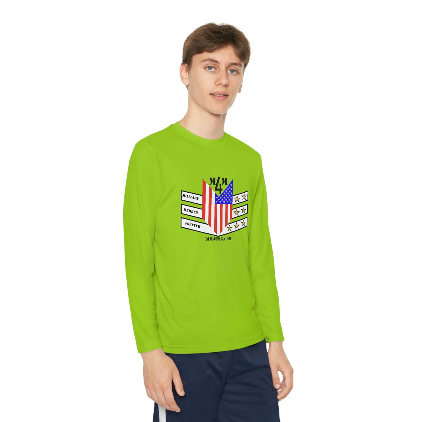 MM4 Youth Long Sleeve Competitor Tee