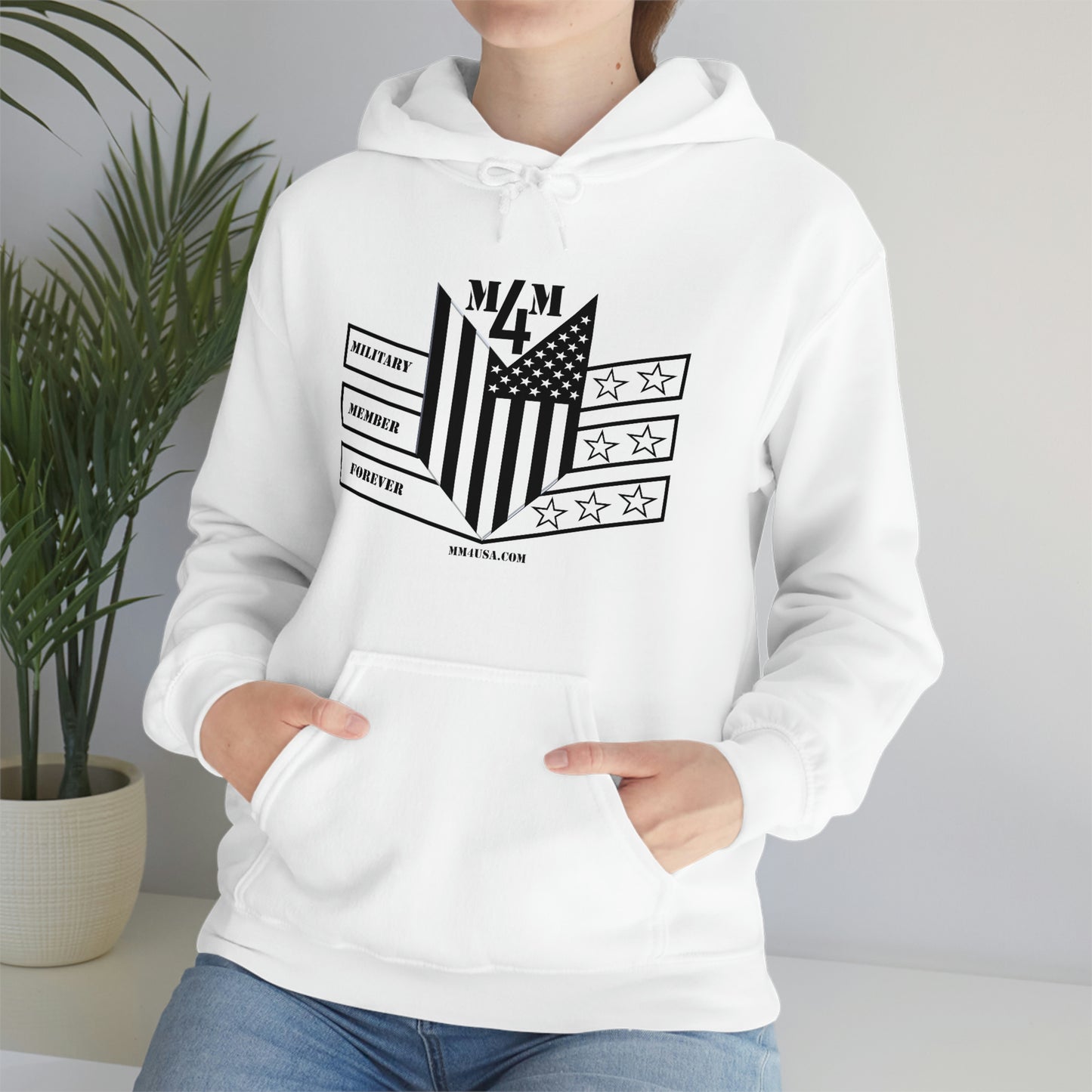 MM4 Hooded Sweatshirt Logo Unisex Heavy Blend