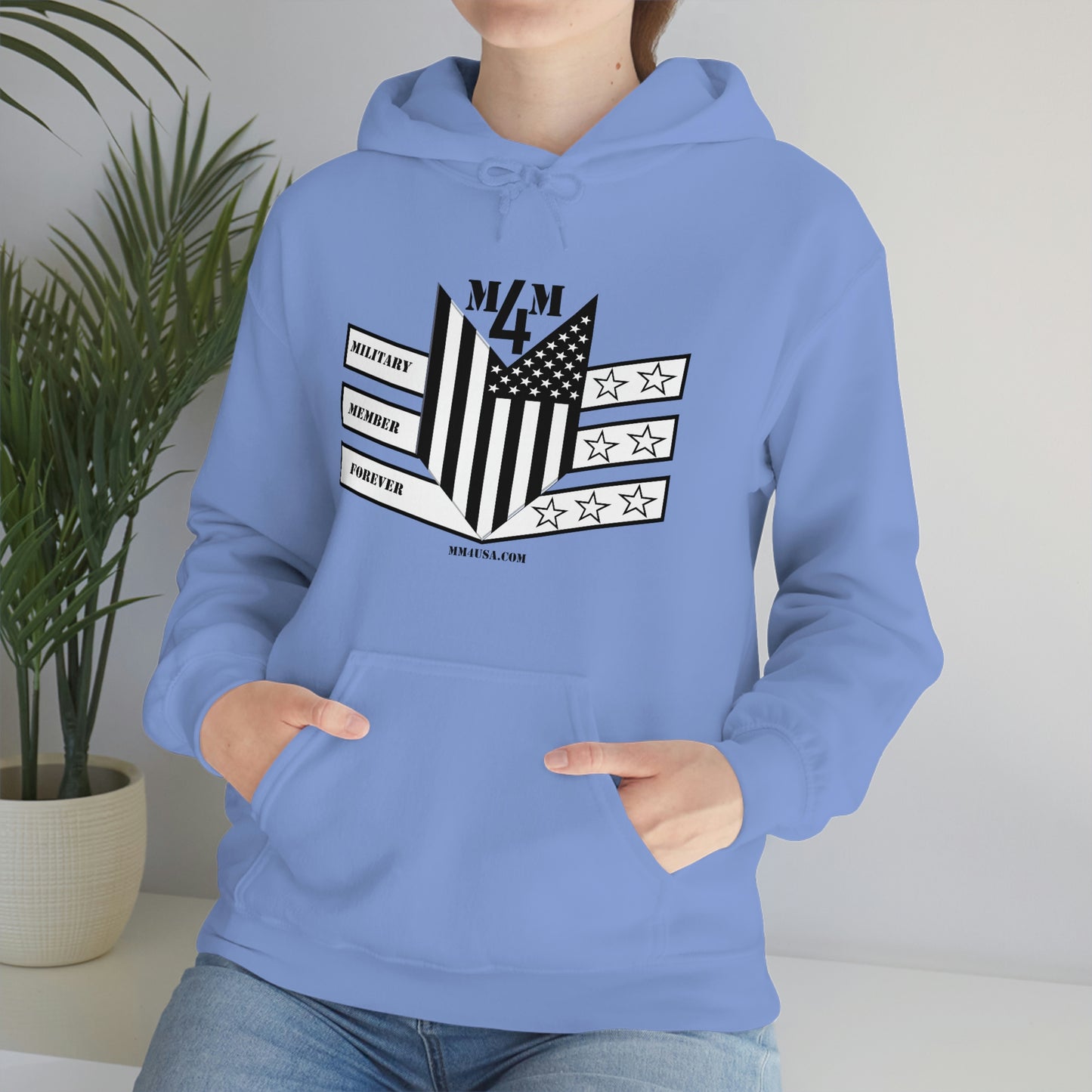 MM4 Hooded Sweatshirt Logo Unisex Heavy Blend