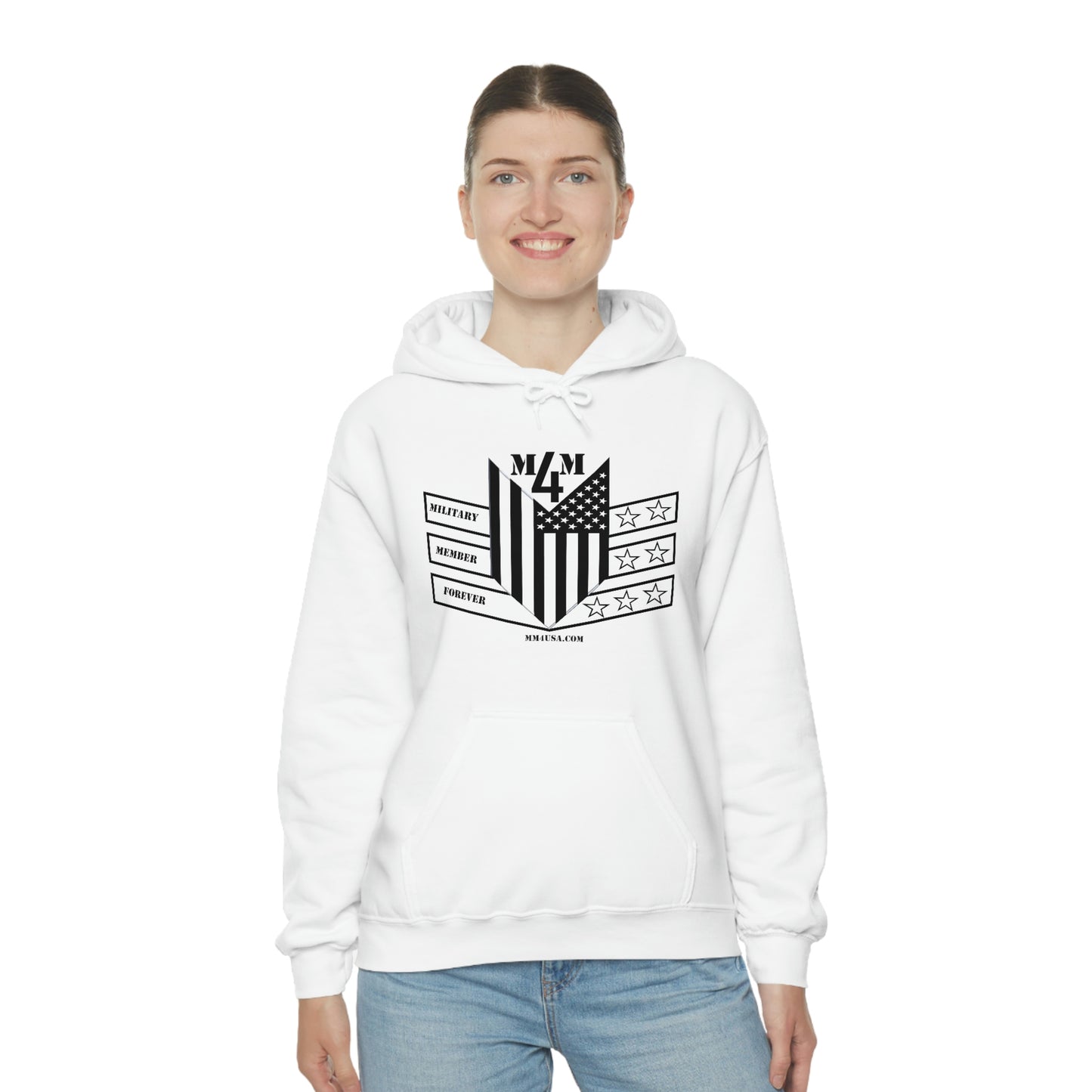 MM4 Hooded Sweatshirt Logo Unisex Heavy Blend