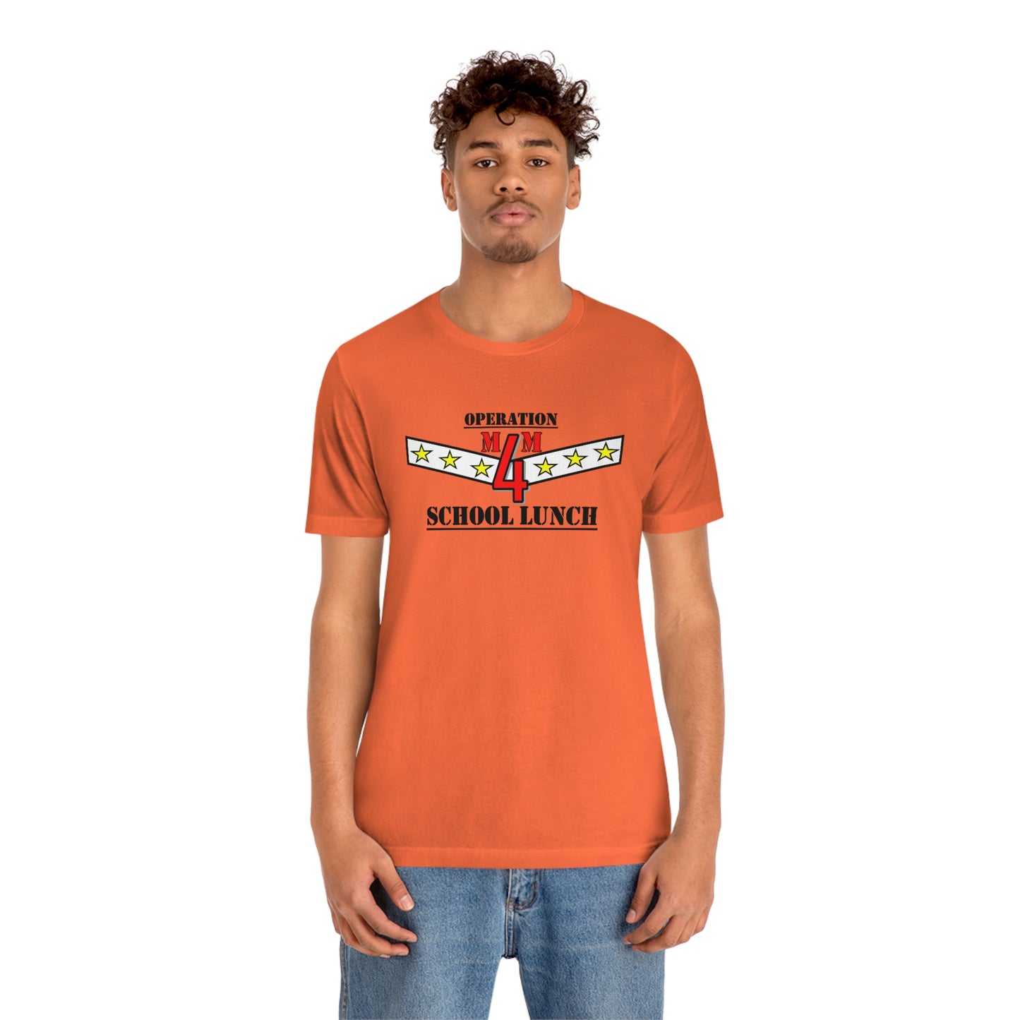 OPERATION SCHOOL LUNCH Unisex Jersey Short Sleeve Tee