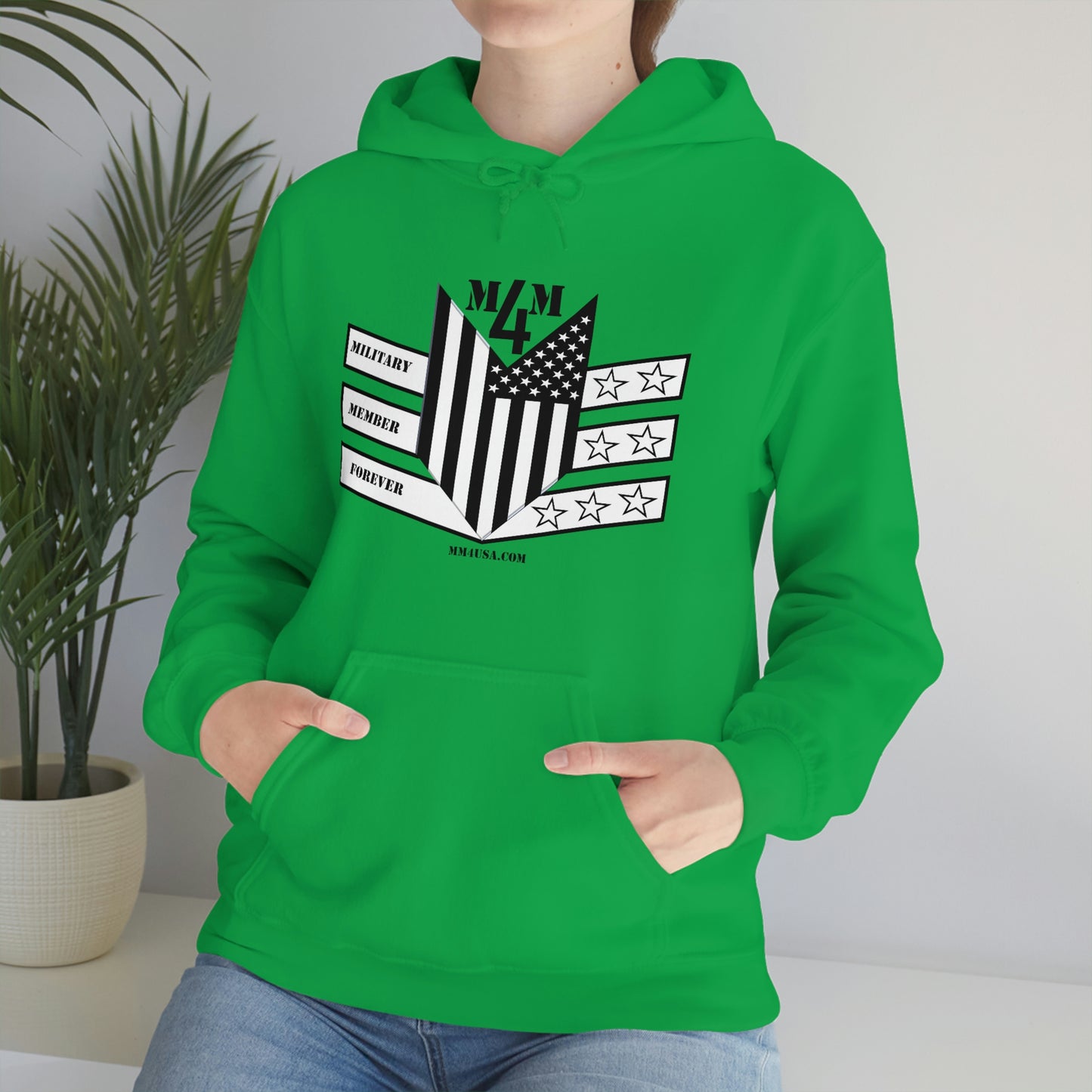 MM4 Hooded Sweatshirt Logo Unisex Heavy Blend