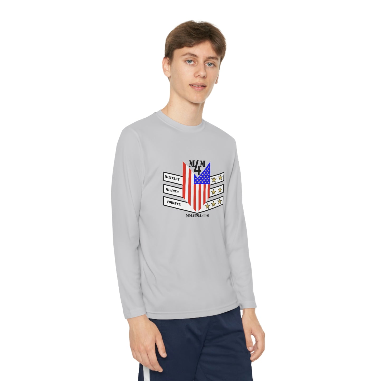 MM4 Youth Long Sleeve Competitor Tee