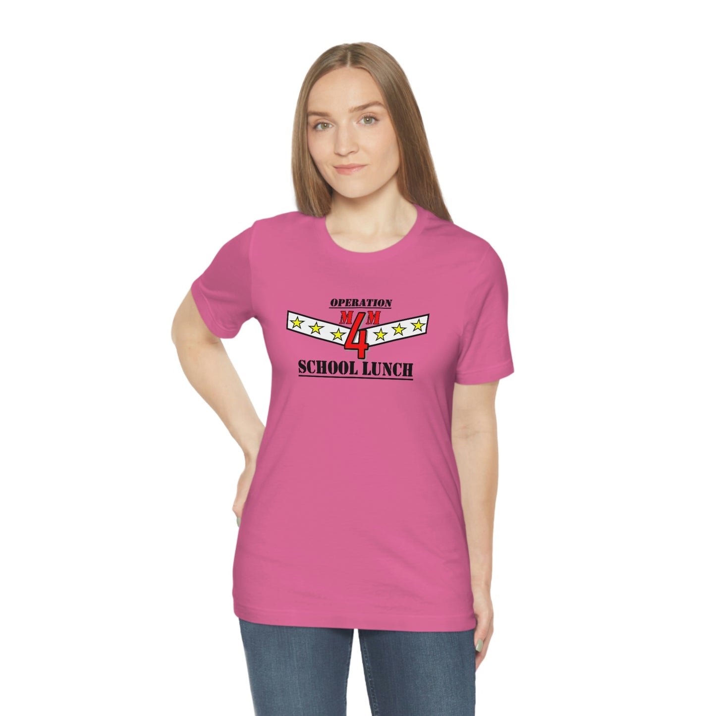 OPERATION SCHOOL LUNCH Unisex Jersey Short Sleeve Tee