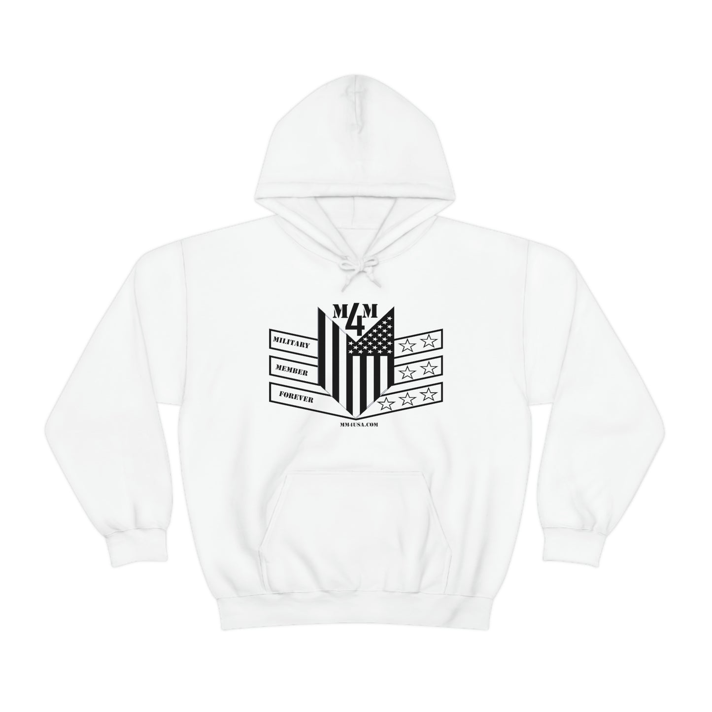 MM4 Hooded Sweatshirt Logo Unisex Heavy Blend