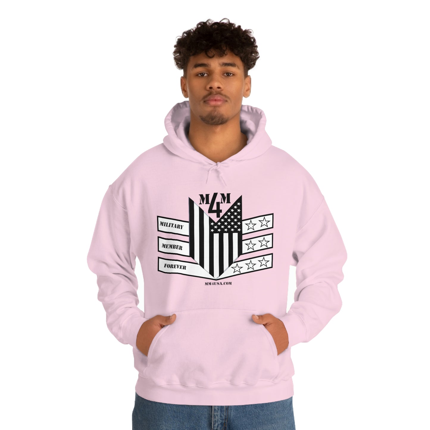 MM4 Hooded Sweatshirt Logo Unisex Heavy Blend