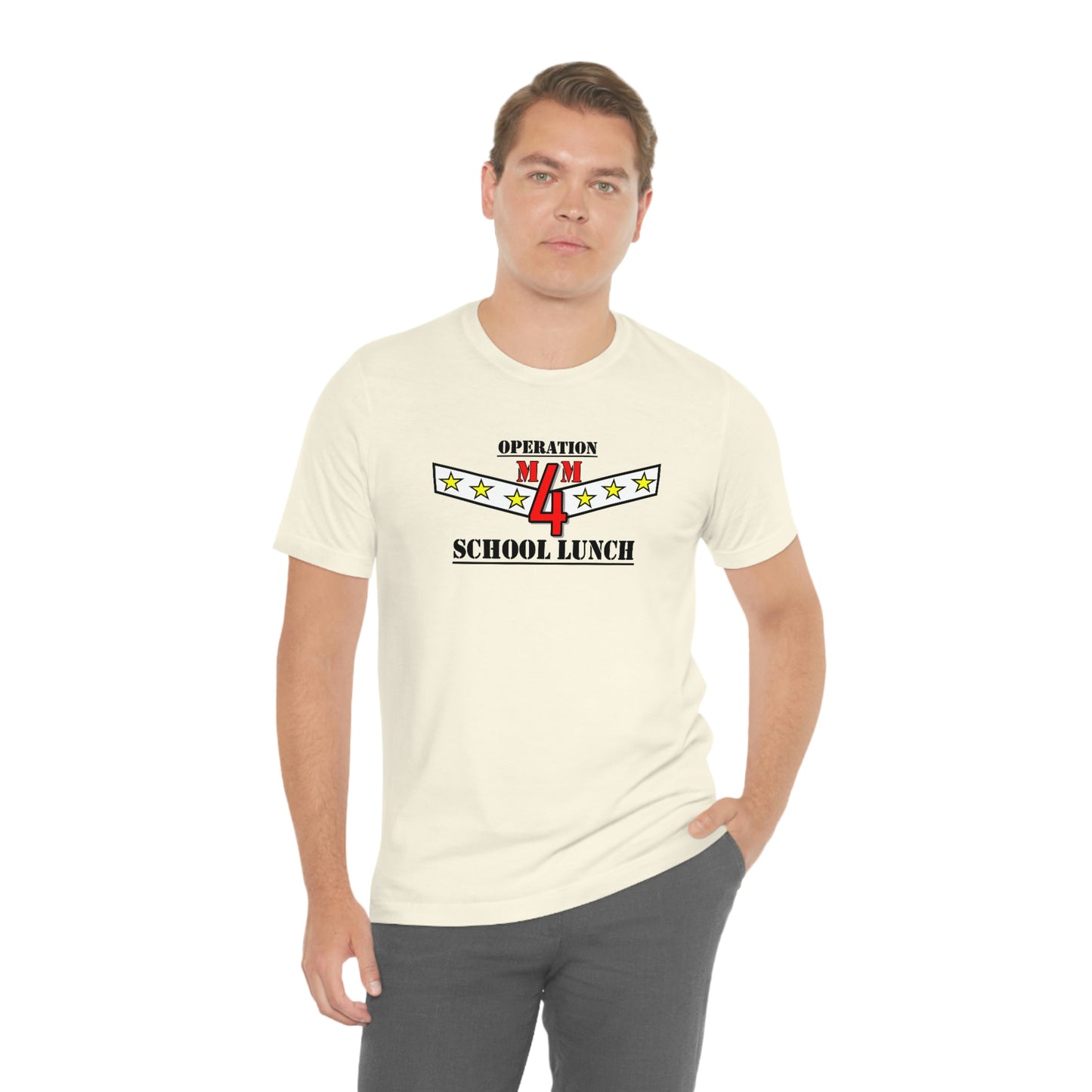 OPERATION SCHOOL LUNCH Unisex Jersey Short Sleeve Tee