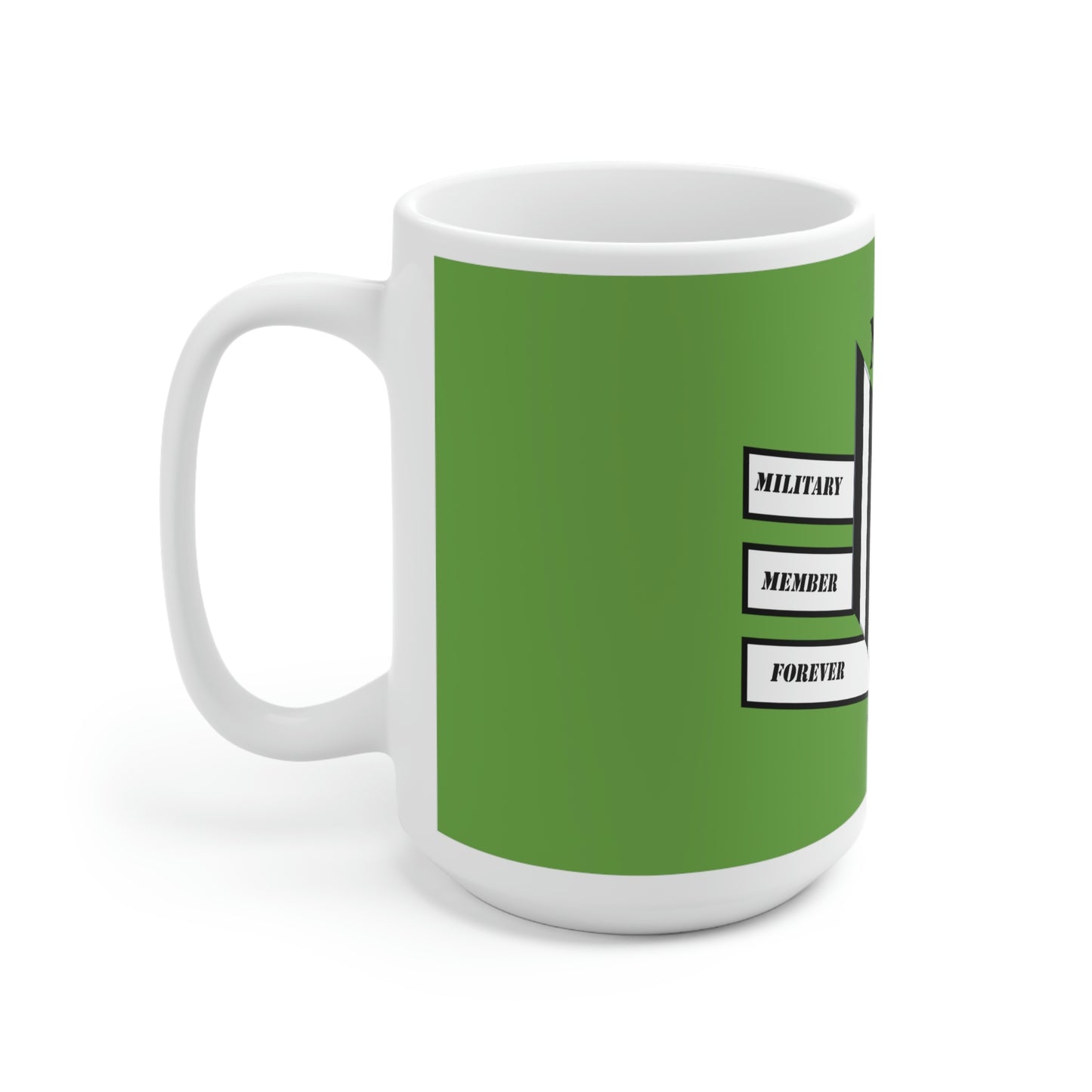 Ceramic Mug 15oz Green