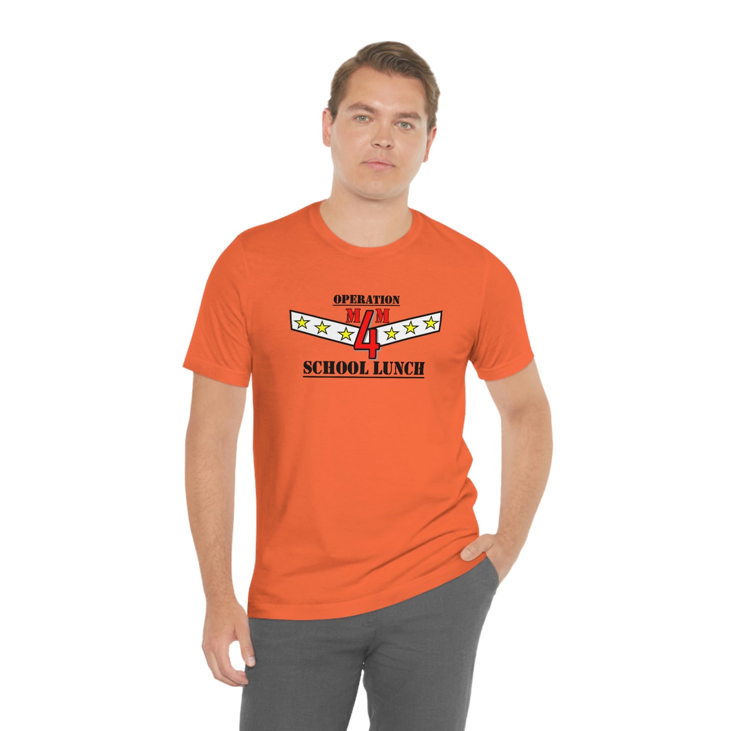 OPERATION SCHOOL LUNCH Unisex Jersey Short Sleeve Tee