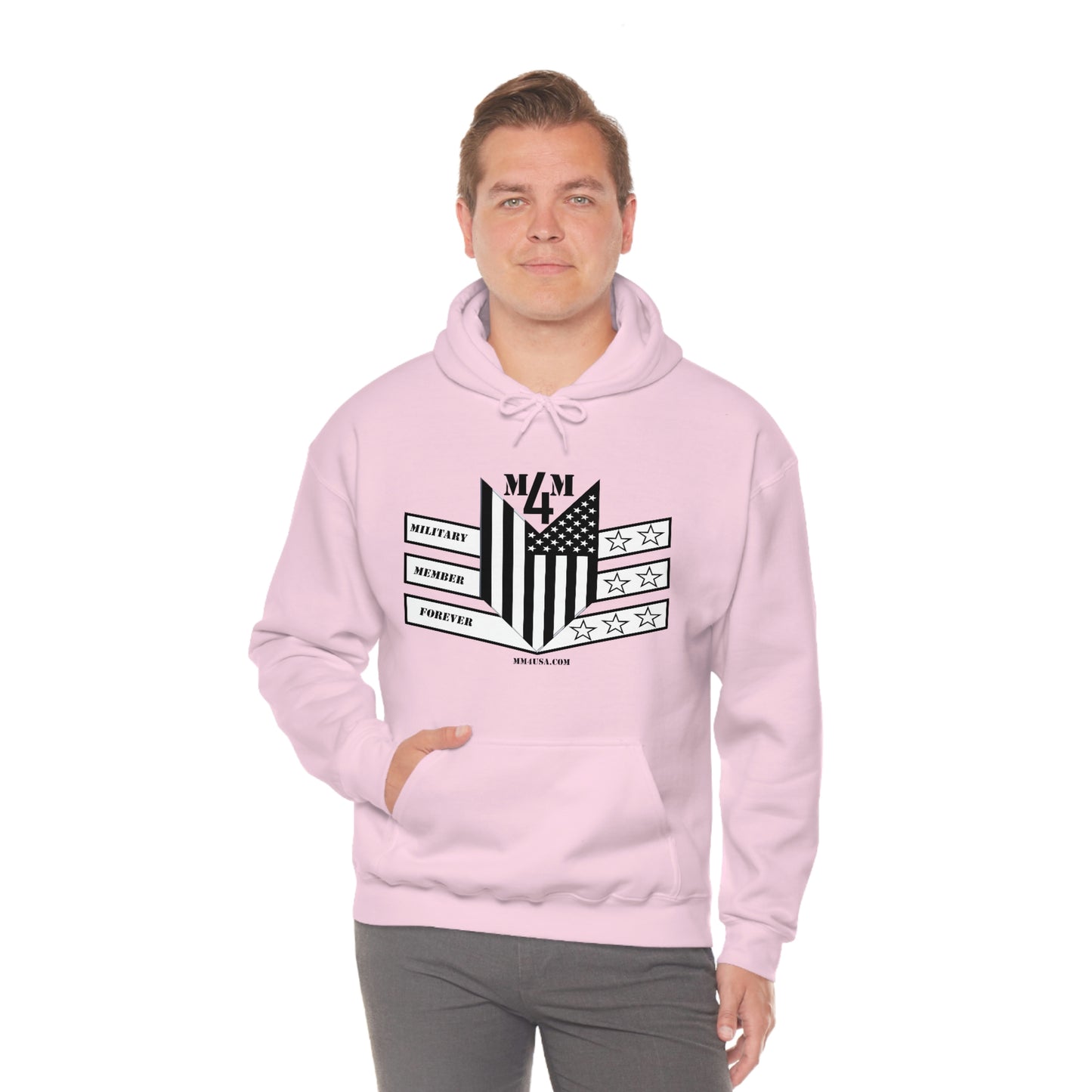 MM4 Hooded Sweatshirt Logo Unisex Heavy Blend