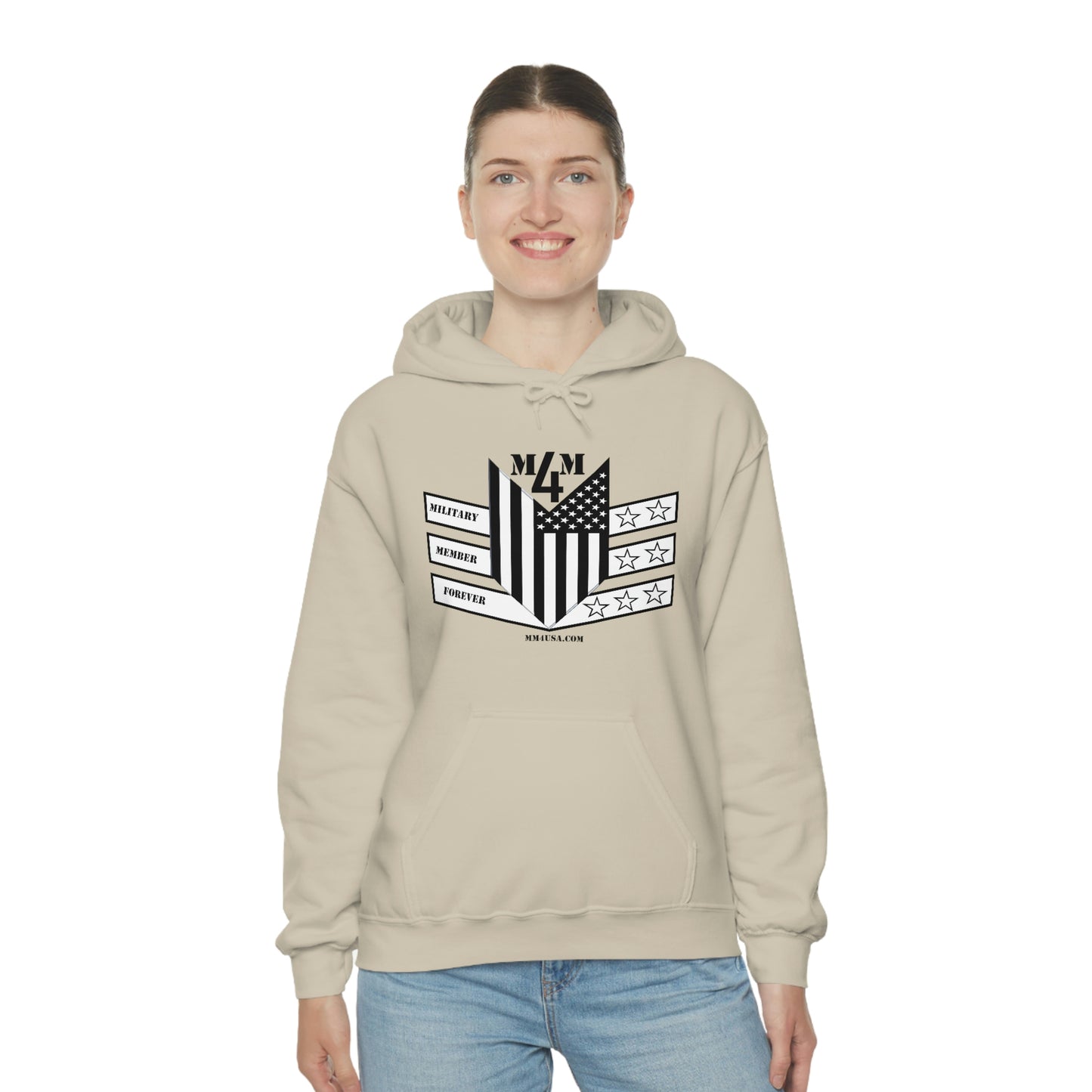 MM4 Hooded Sweatshirt Logo Unisex Heavy Blend