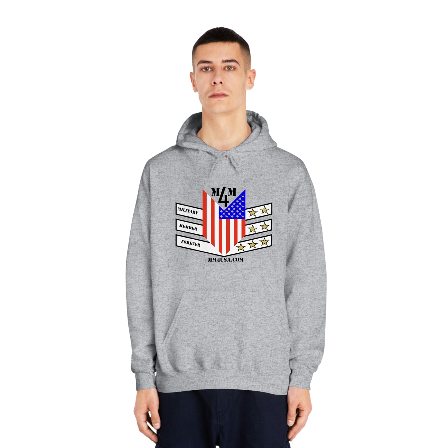 MM4 Unisex DryBlend® Hooded Sweatshirt