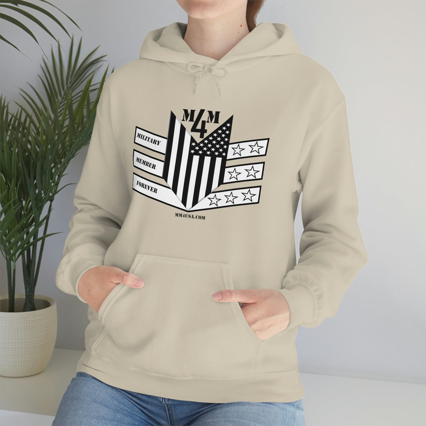 MM4 Hooded Sweatshirt Logo Unisex Heavy Blend