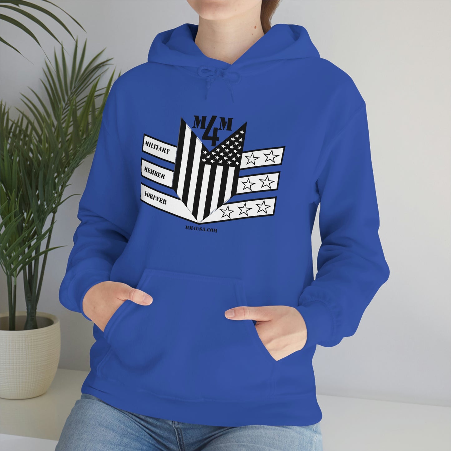 MM4 Hooded Sweatshirt Logo Unisex Heavy Blend