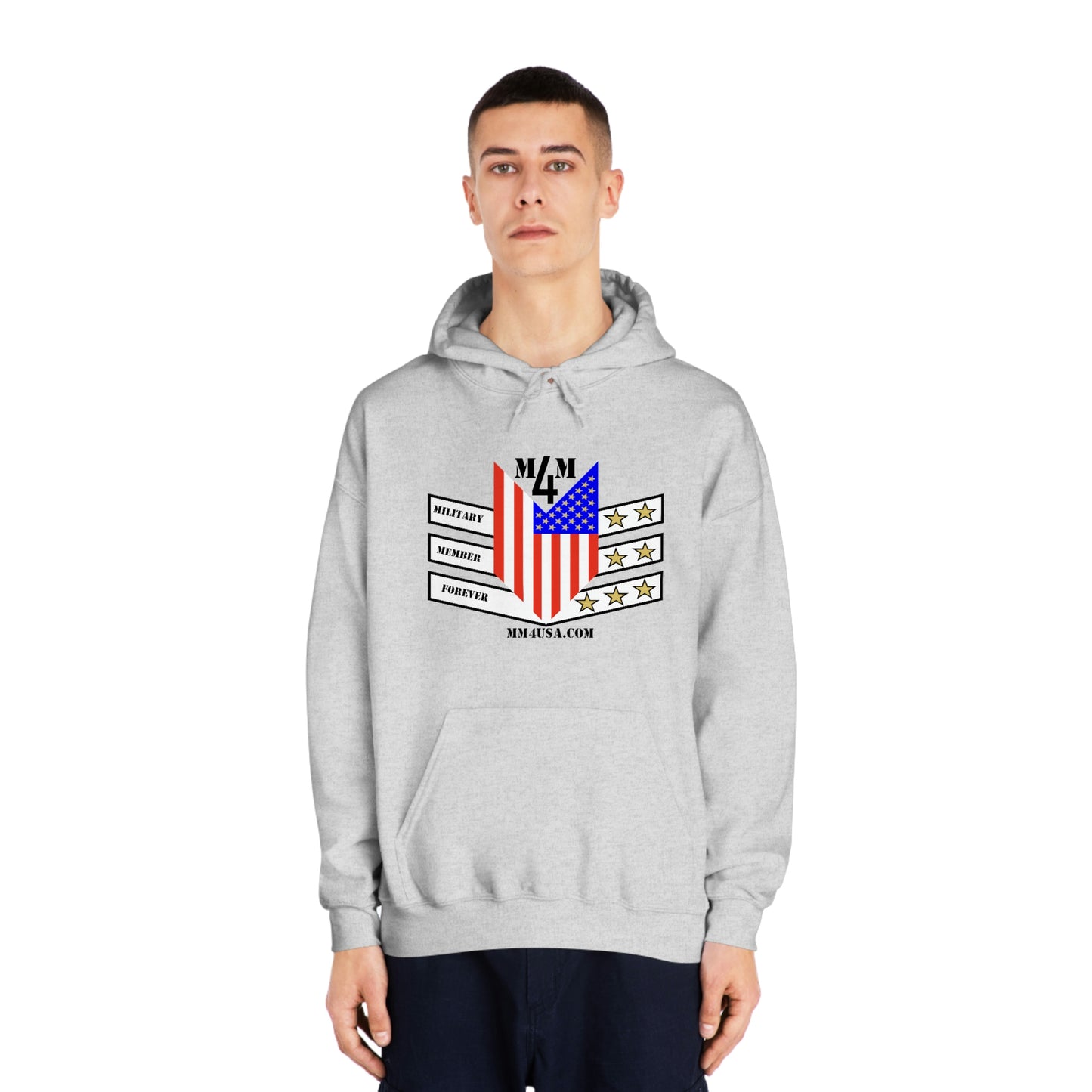 MM4 Unisex DryBlend® Hooded Sweatshirt