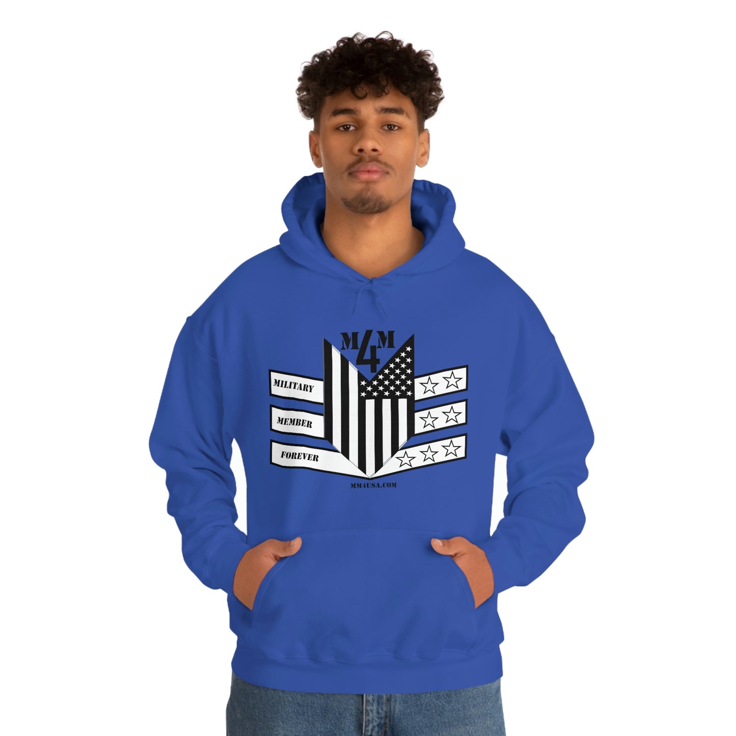 MM4 Hooded Sweatshirt Logo Unisex Heavy Blend