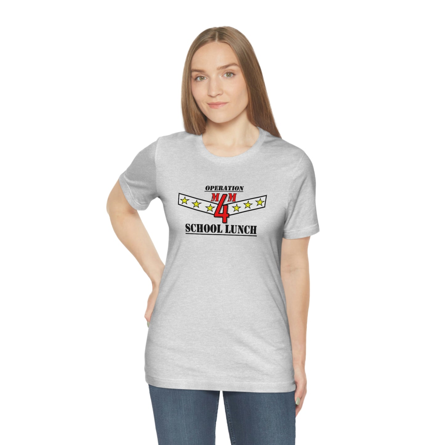 OPERATION SCHOOL LUNCH Unisex Jersey Short Sleeve Tee