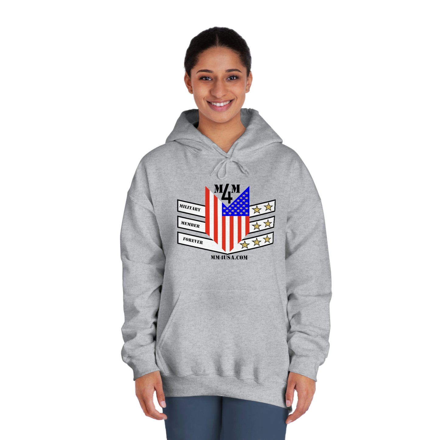 MM4 Unisex DryBlend® Hooded Sweatshirt