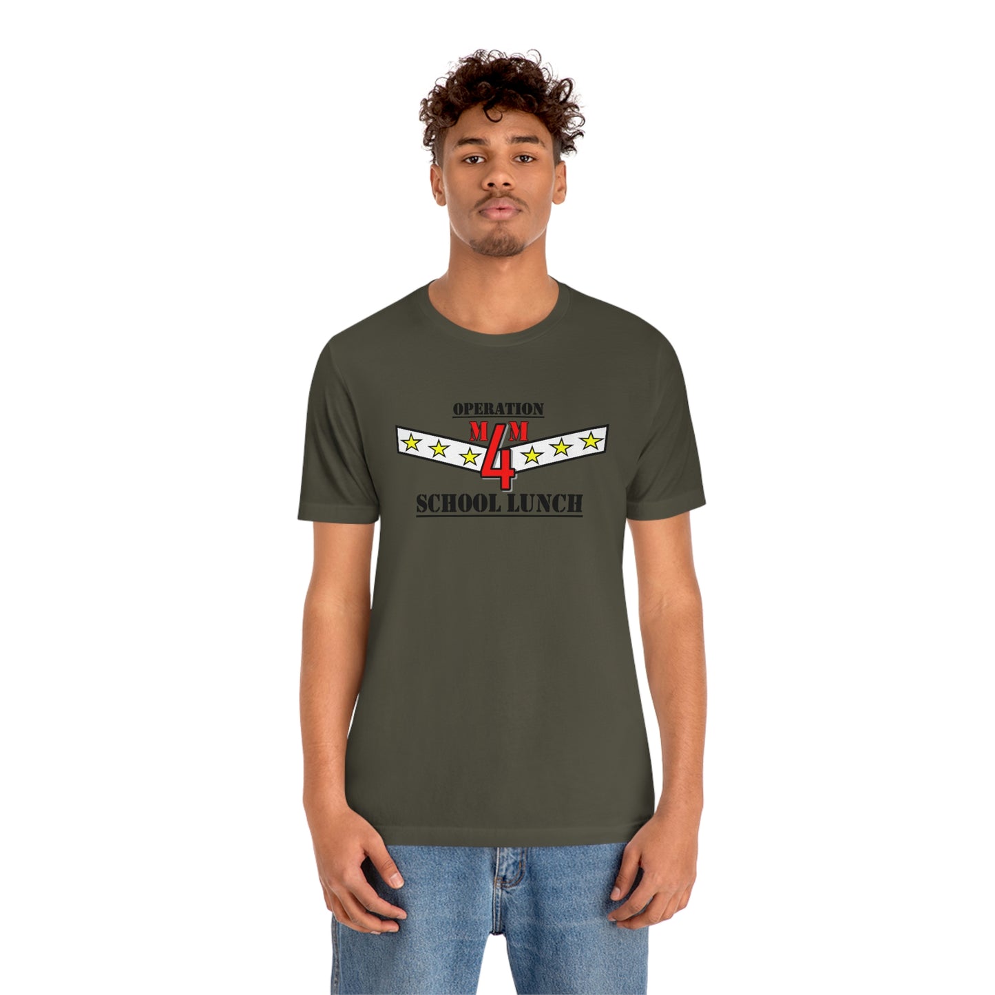 OPERATION SCHOOL LUNCH Unisex Jersey Short Sleeve Tee