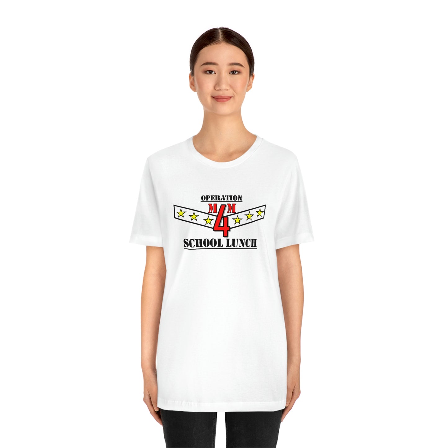 OPERATION SCHOOL LUNCH Unisex Jersey Short Sleeve Tee