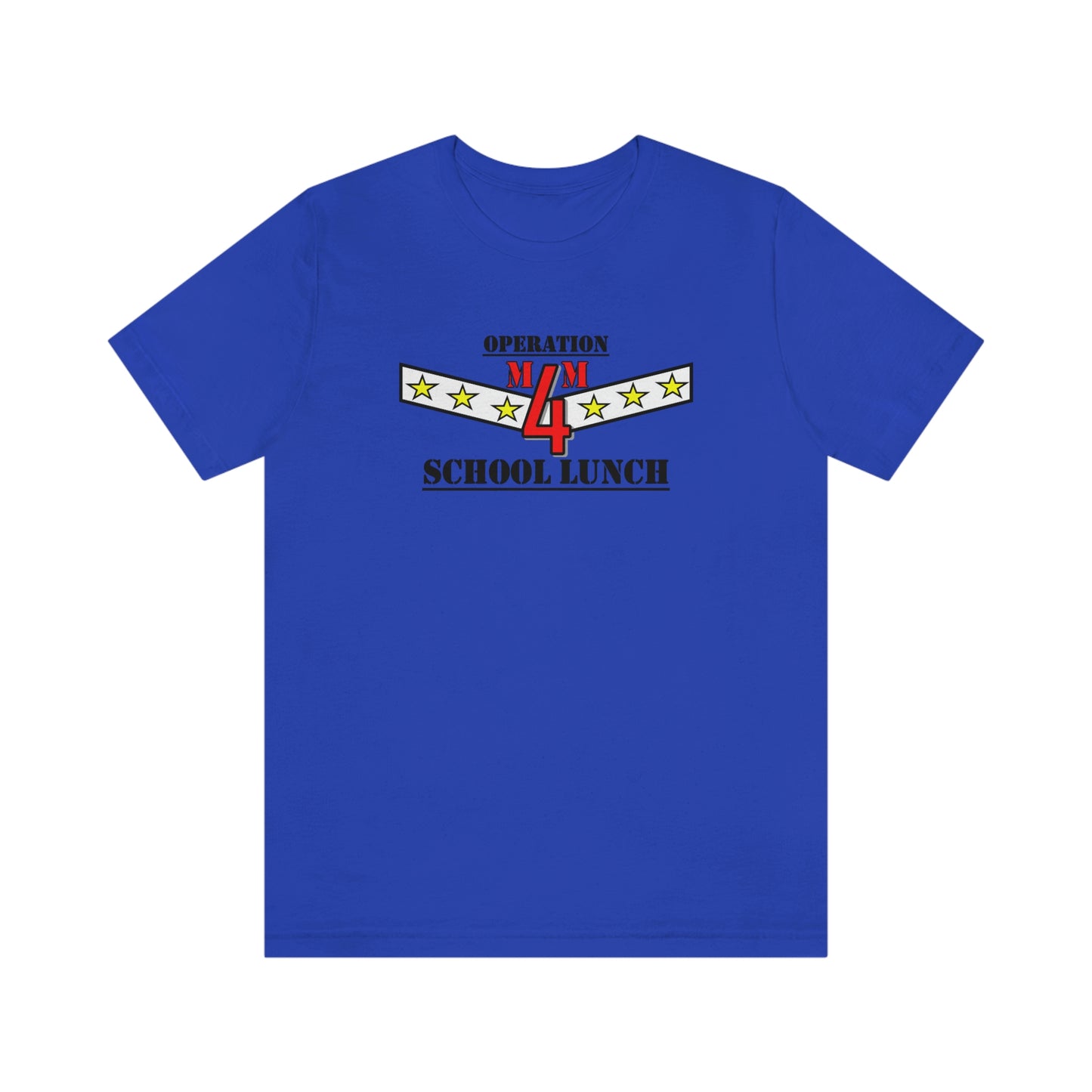 OPERATION SCHOOL LUNCH Unisex Jersey Short Sleeve Tee