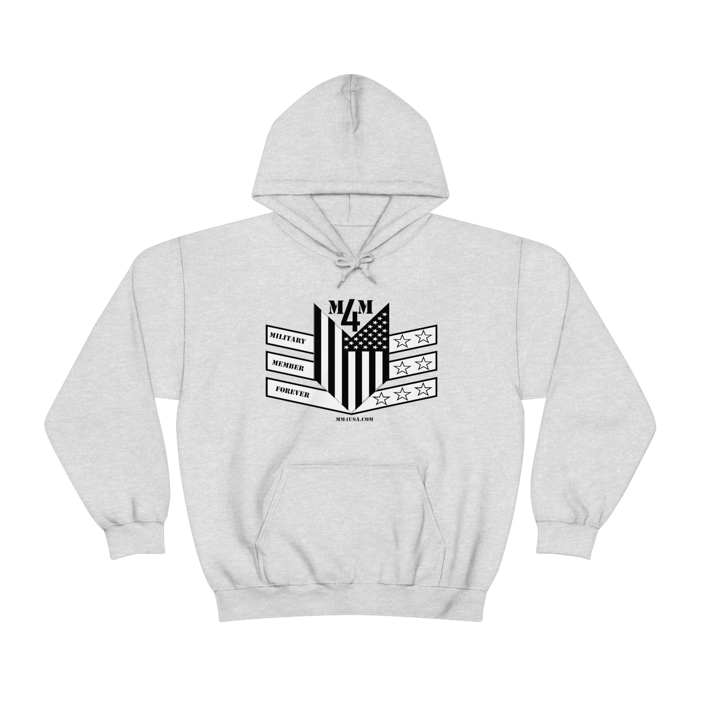 MM4 Hooded Sweatshirt Logo Unisex Heavy Blend